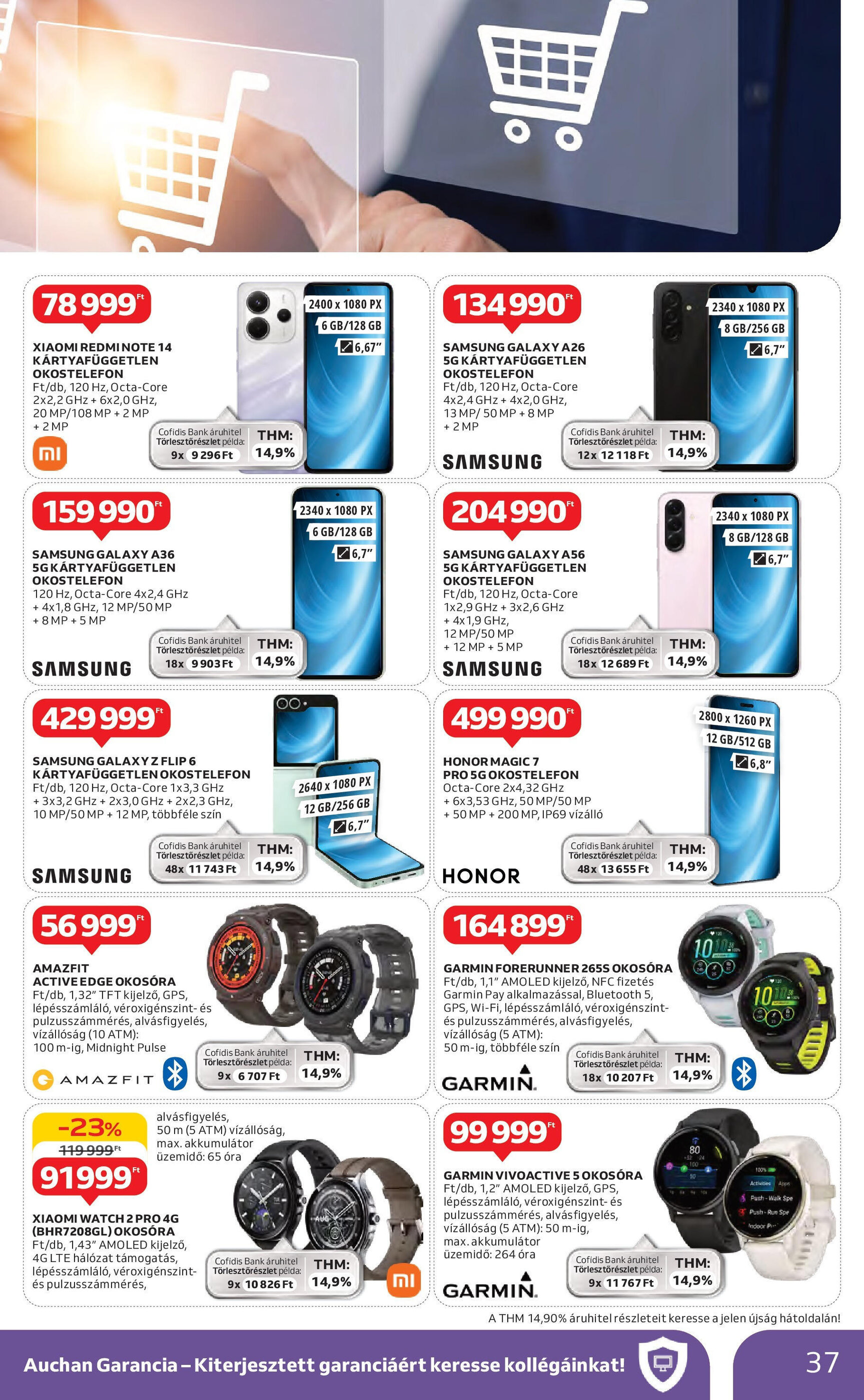Auchan akciós újság hét 16 - 17-04-2025