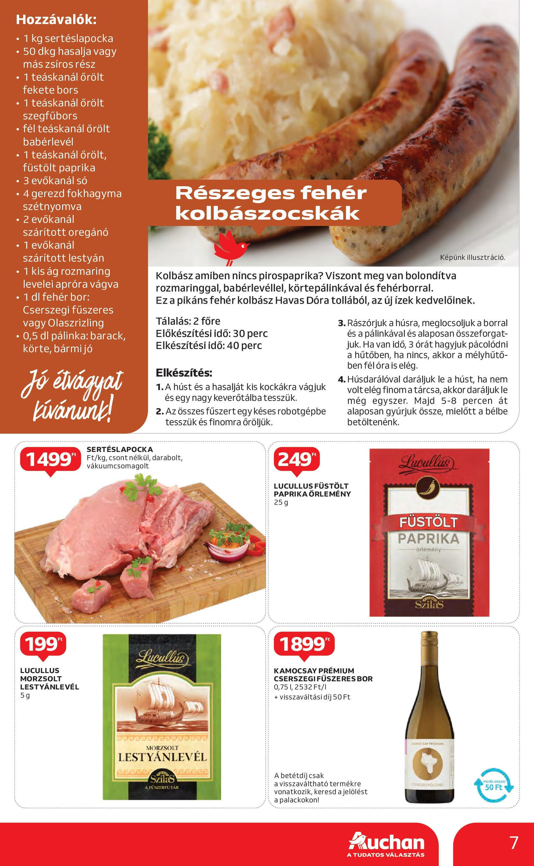 Auchan akciós újság hét 16 - 17-04-2025