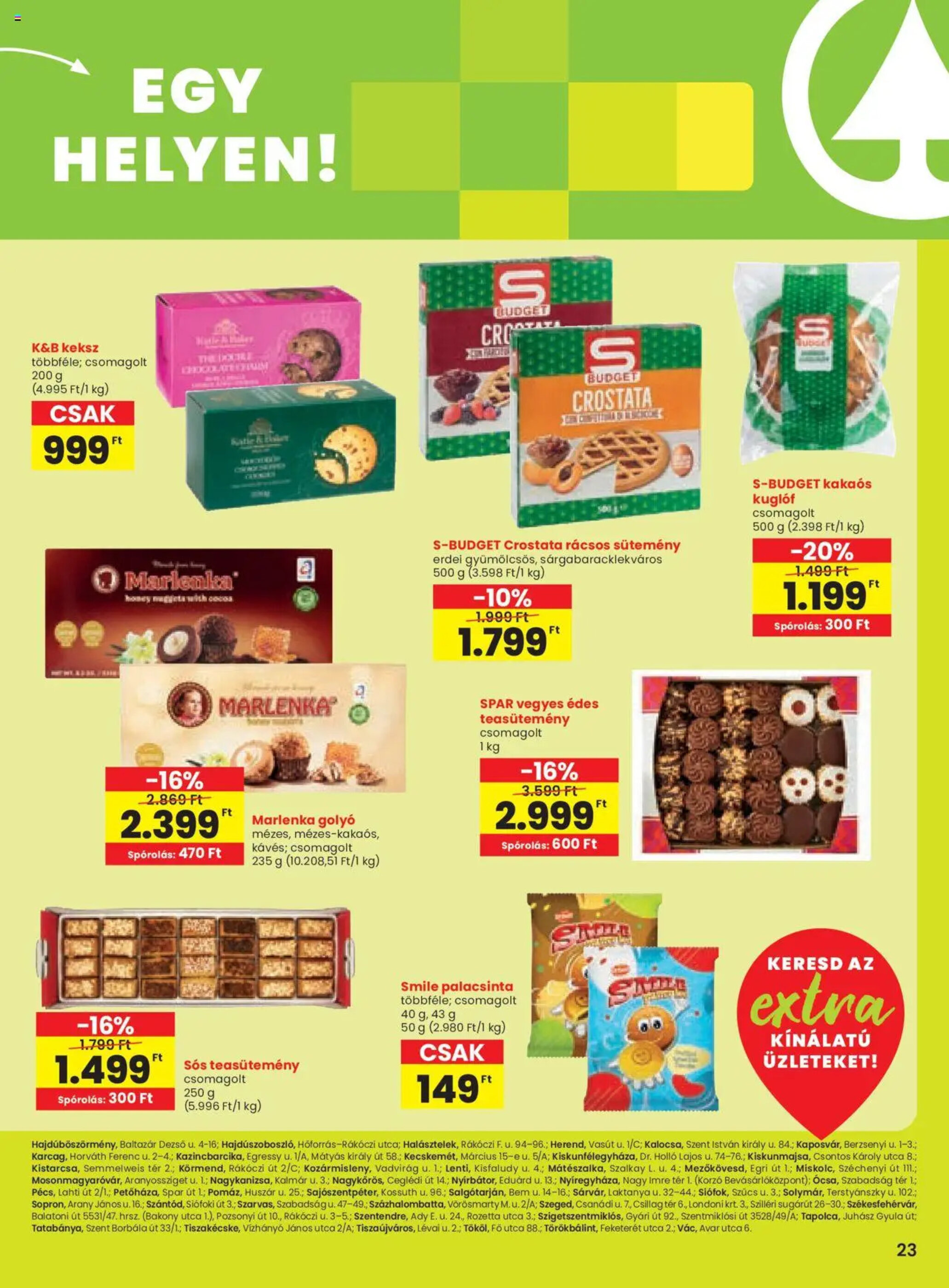 Spar akciós újság hét 14 - 03-04-2025