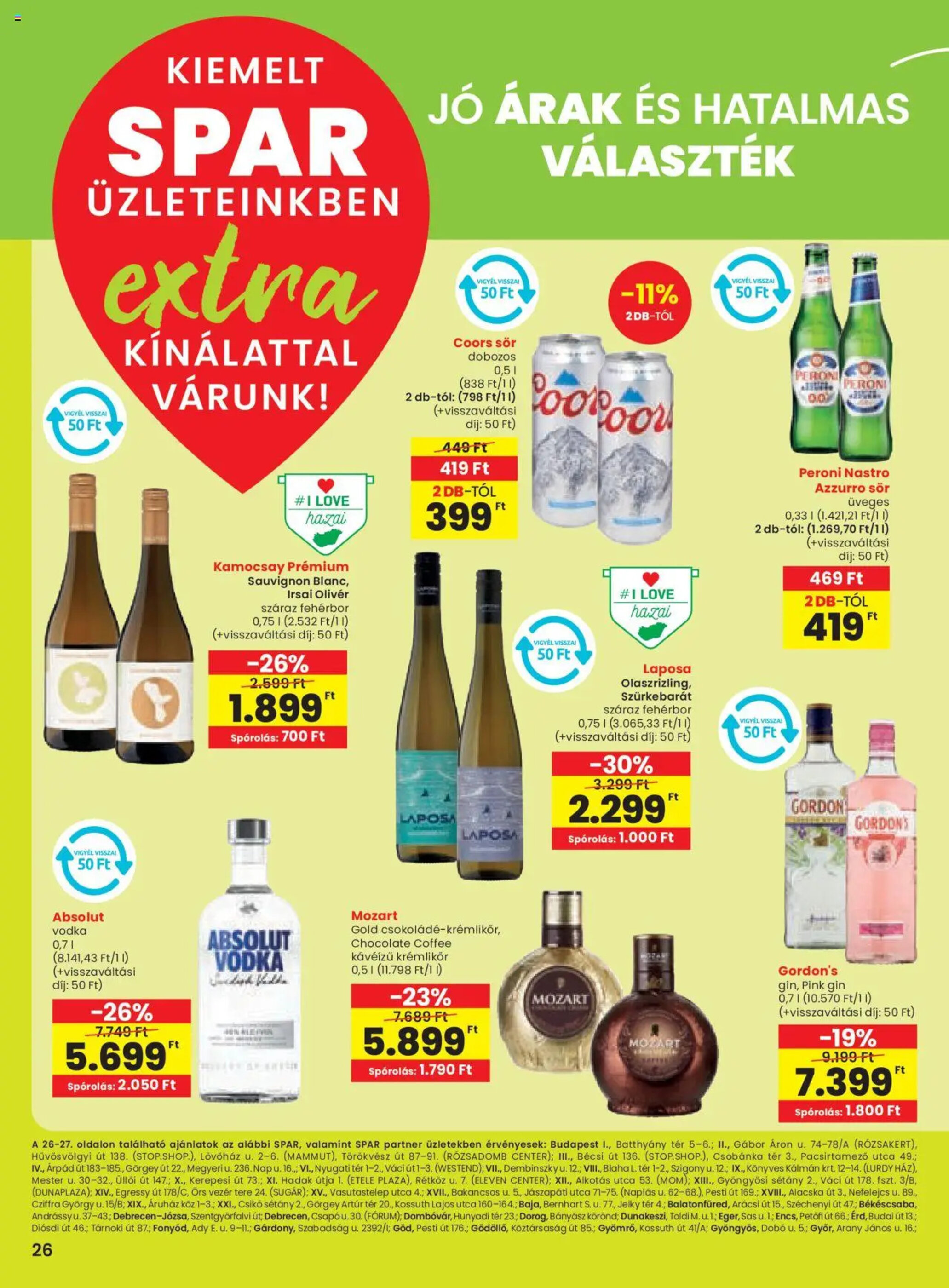 Spar akciós újság hét 14 - 03-04-2025