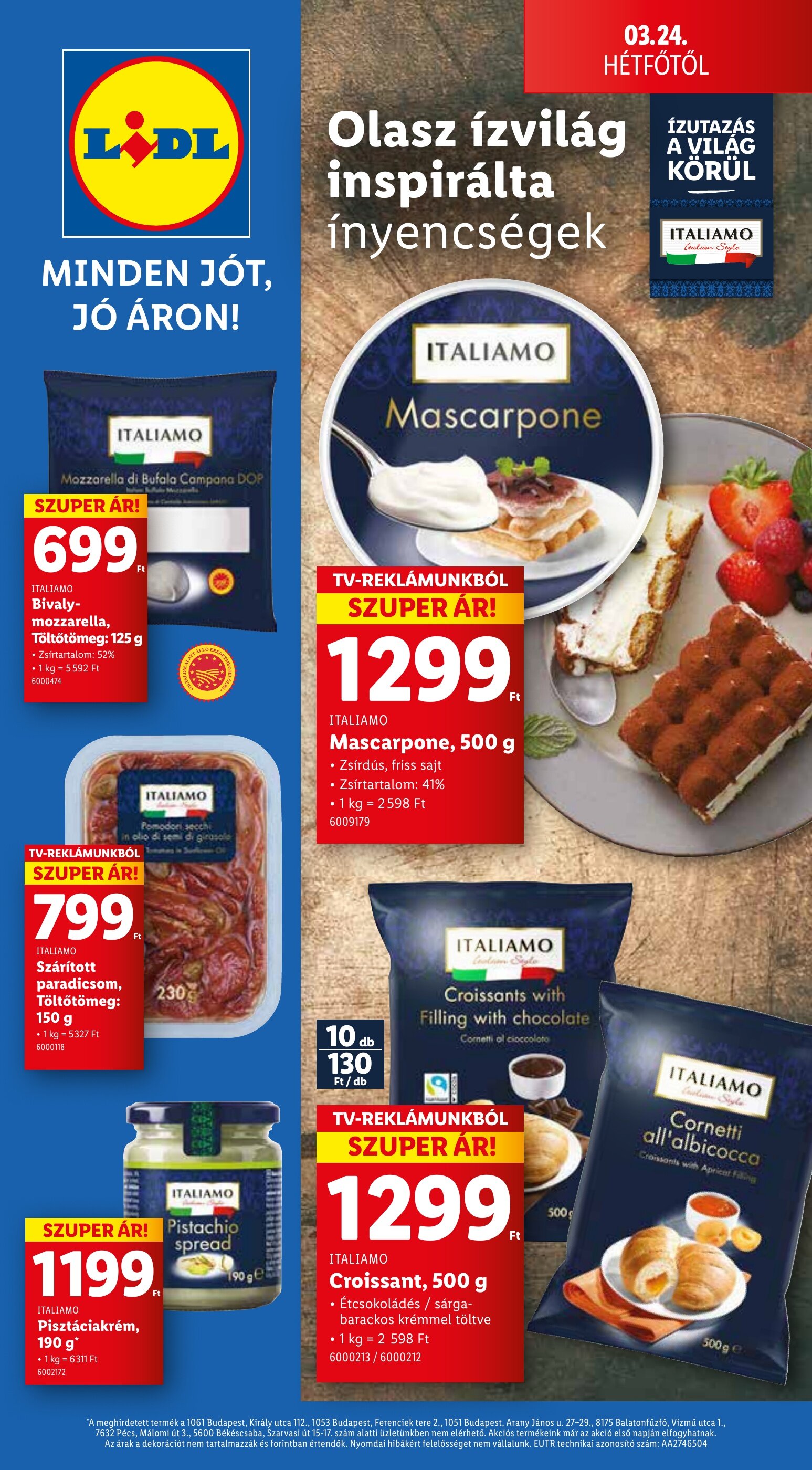 Lidl akciós újság hét 12 - 20-03-2025