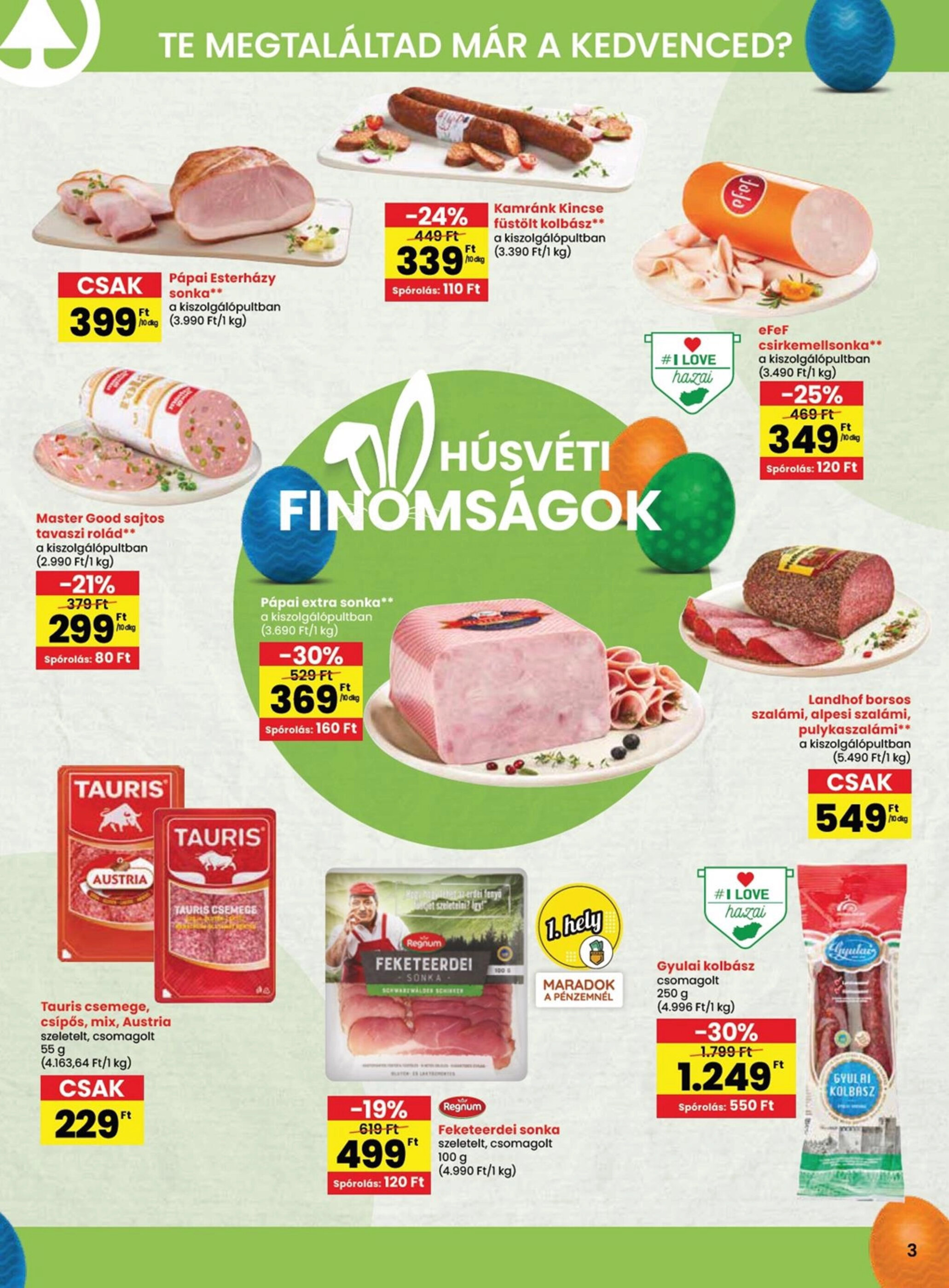 Spar akciós újság hét 16 - 15-04-2025