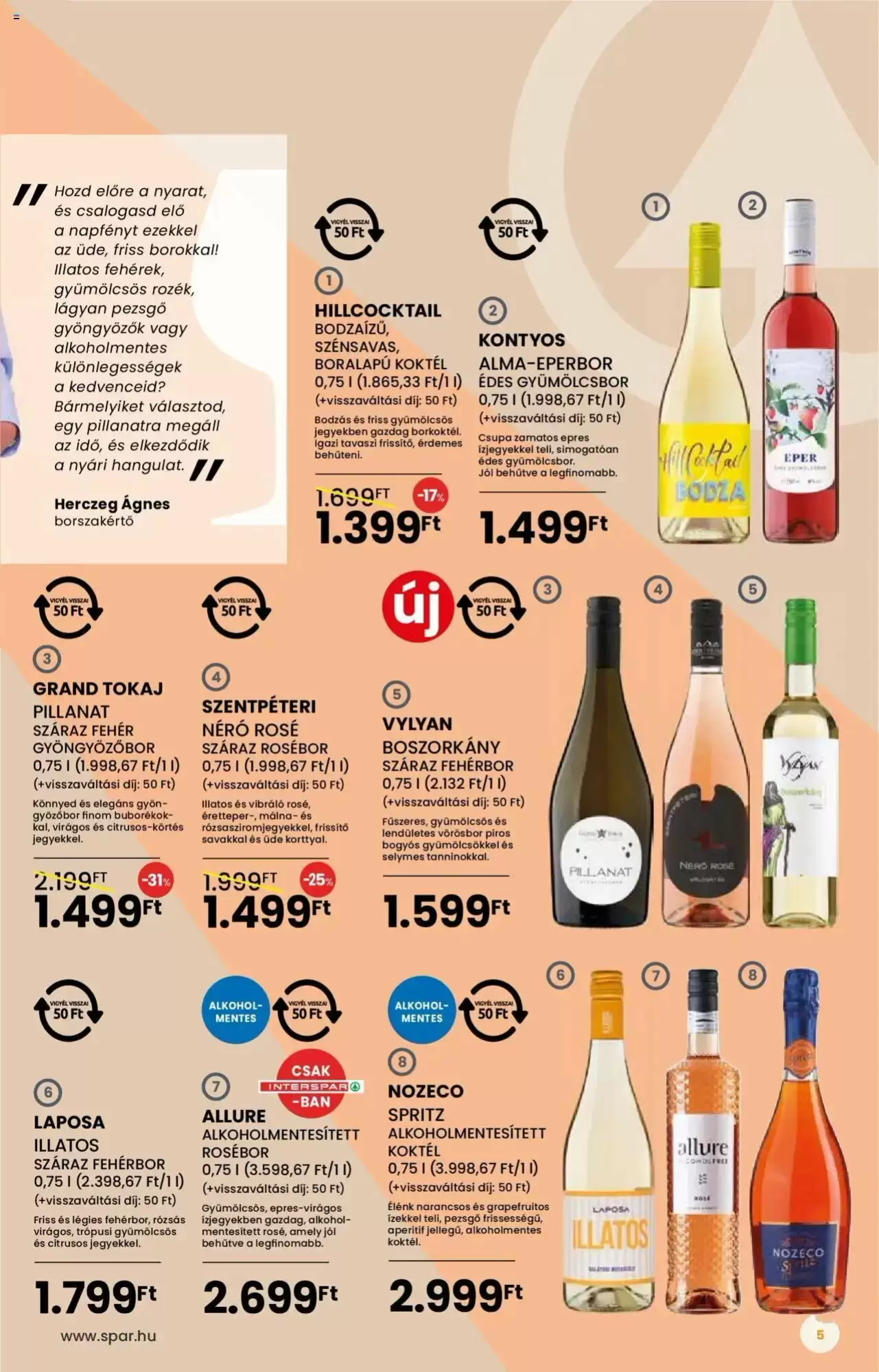 Spar akciós újság | Alkohol - 02-05-2025