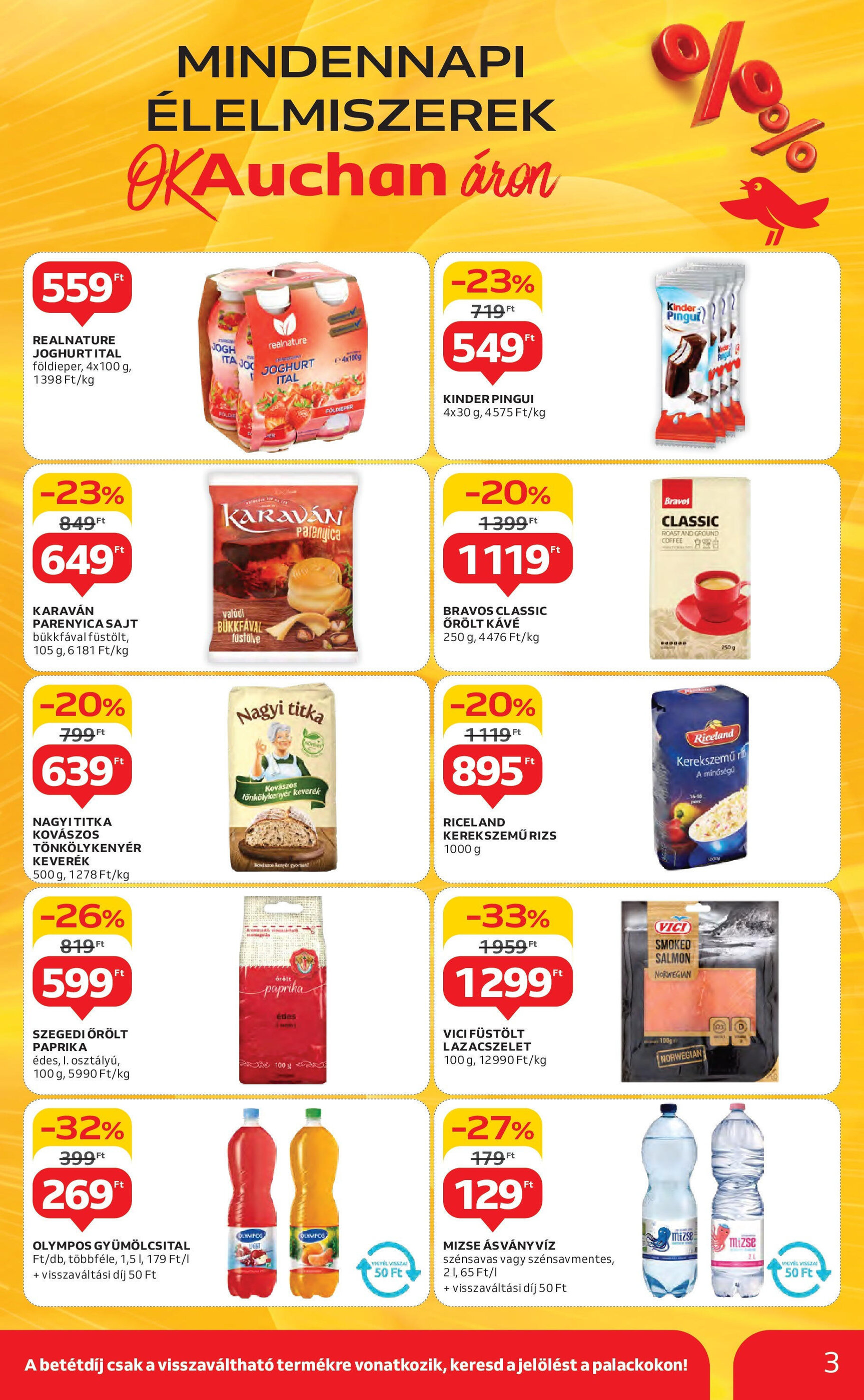 Auchan akciós újság hét 16 - 17-04-2025