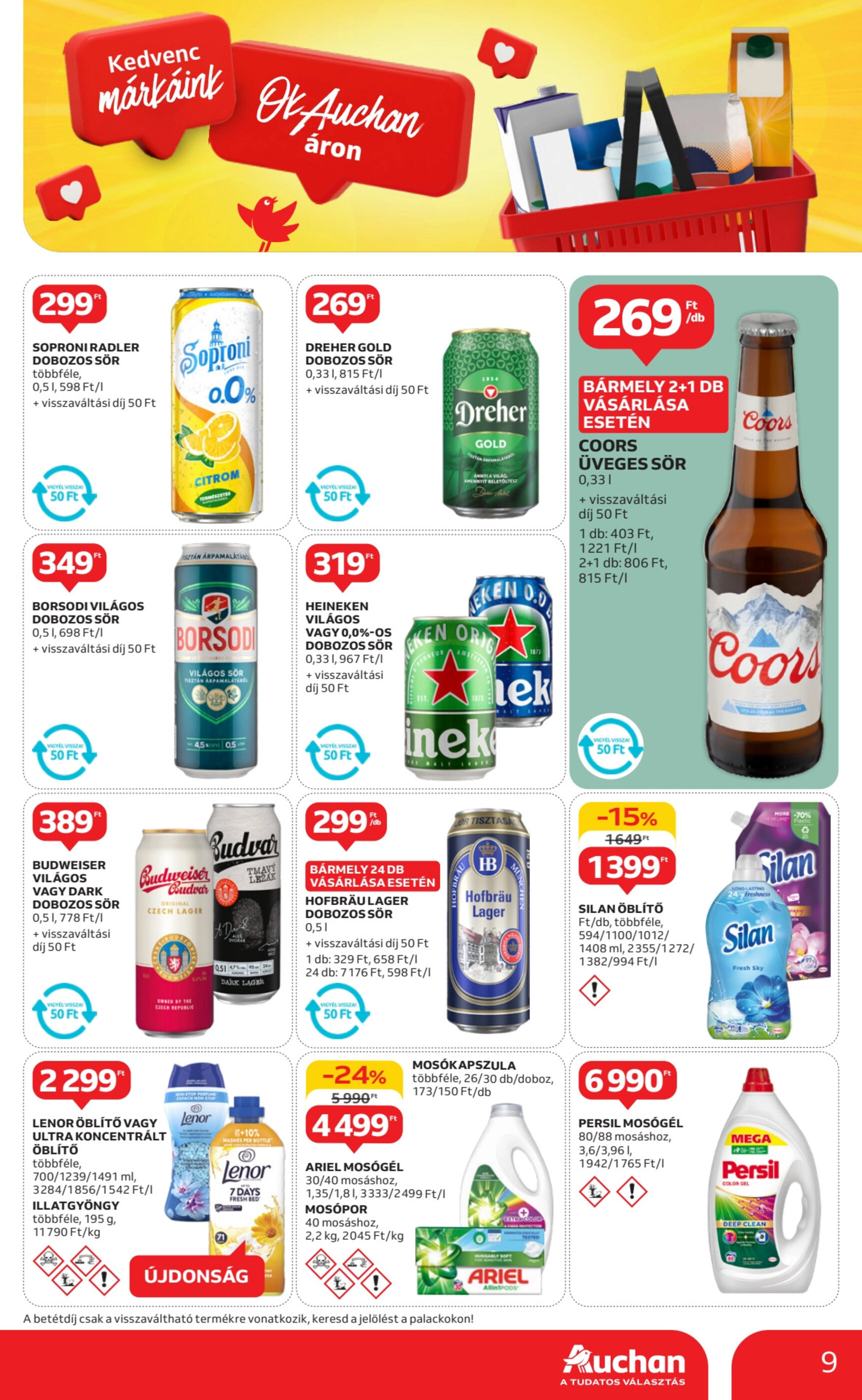 Auchan akciós újság - 24-04-2025