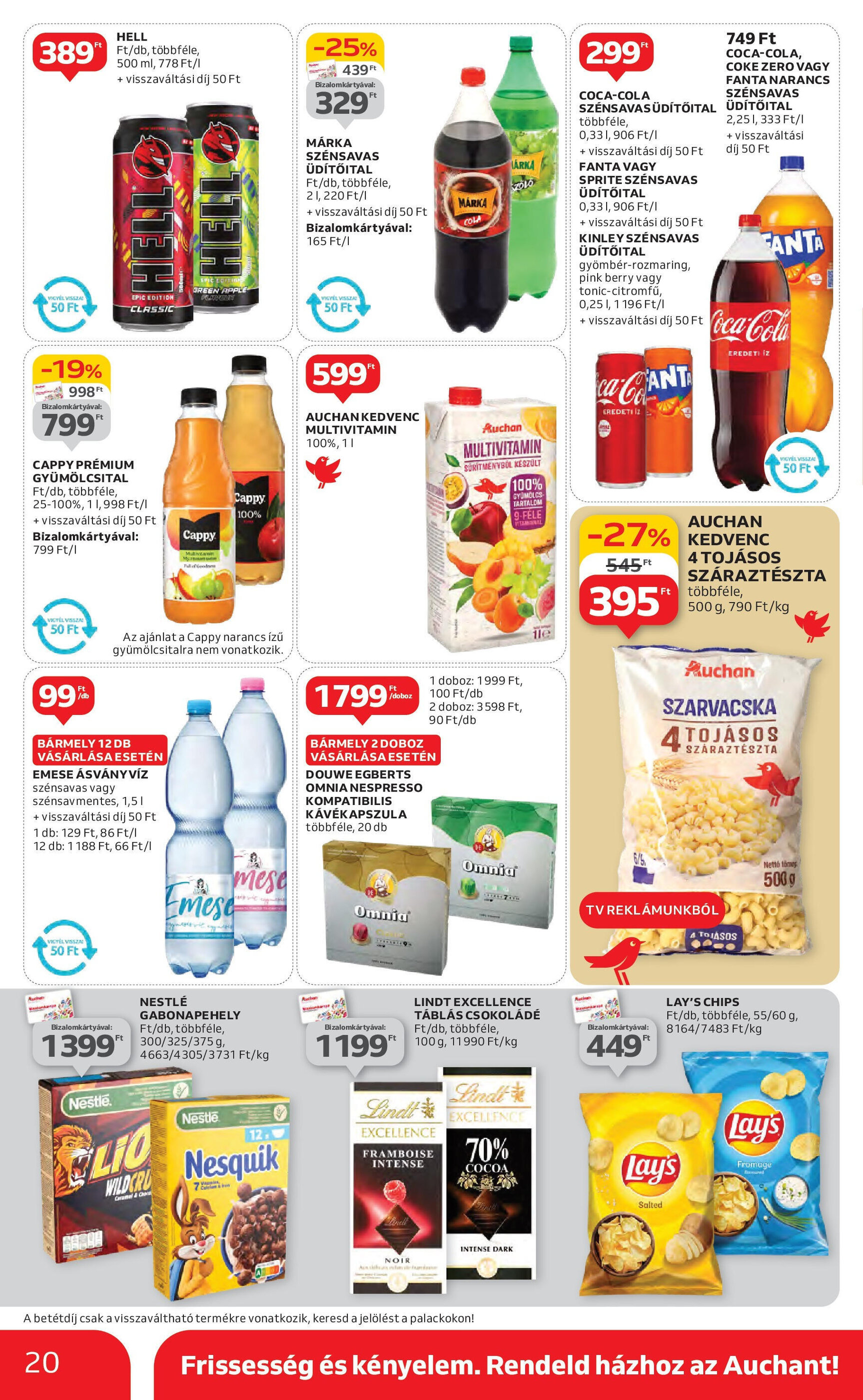 Auchan akciós újság hét 16 - 17-04-2025