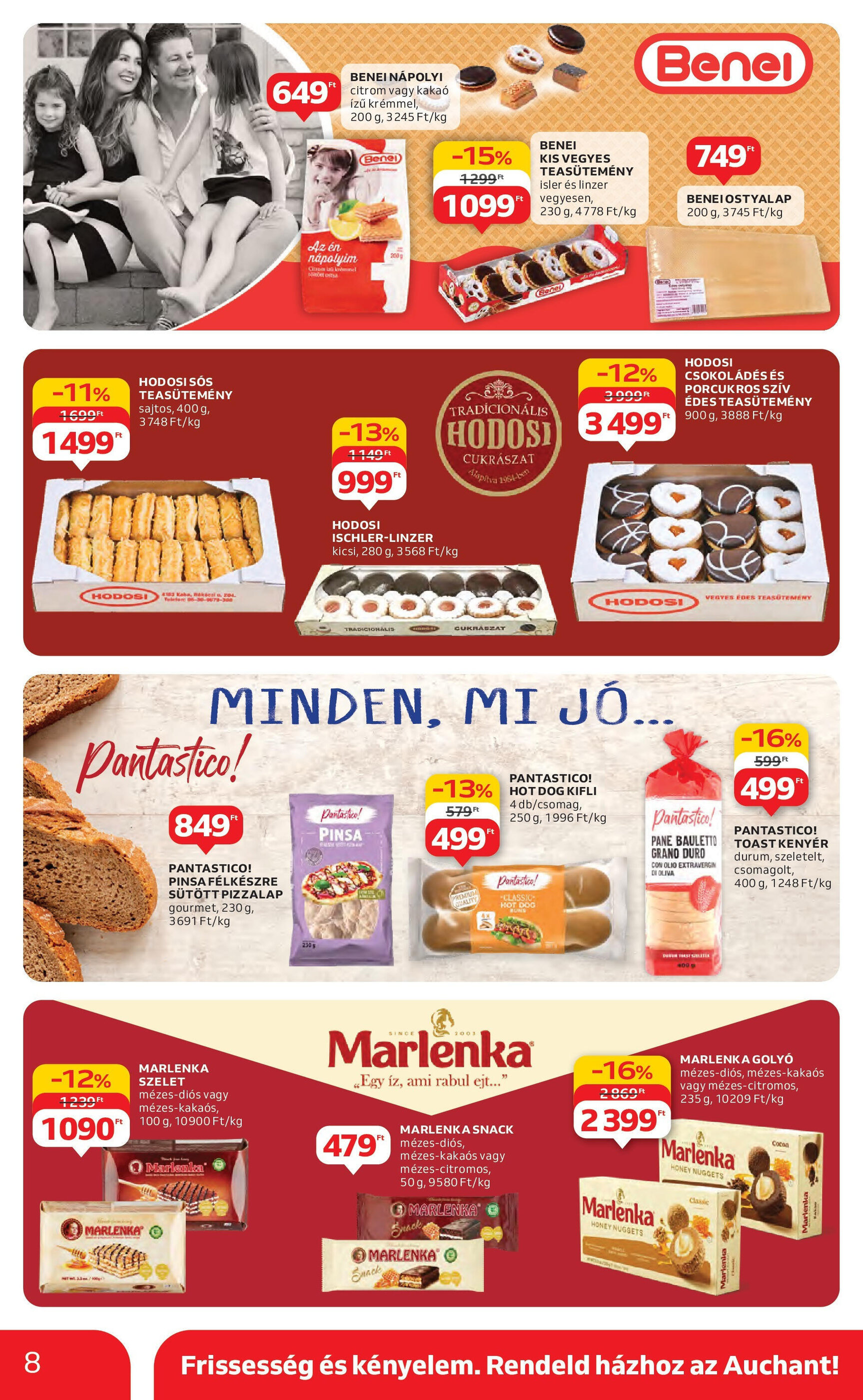Auchan akciós újság hét 16 - 17-04-2025