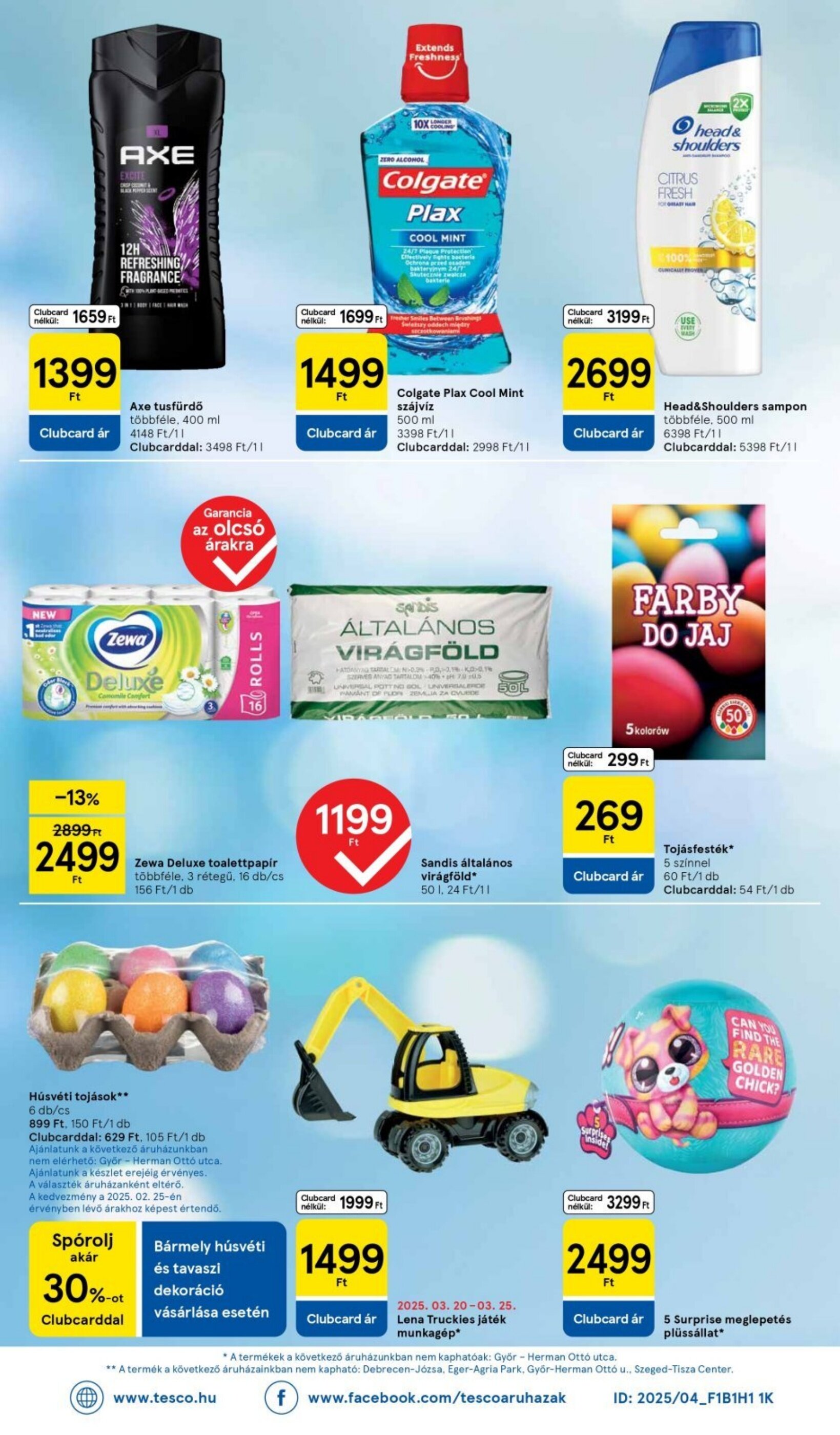 Tesco akciós újság | Szupermarket - 20-03-2025