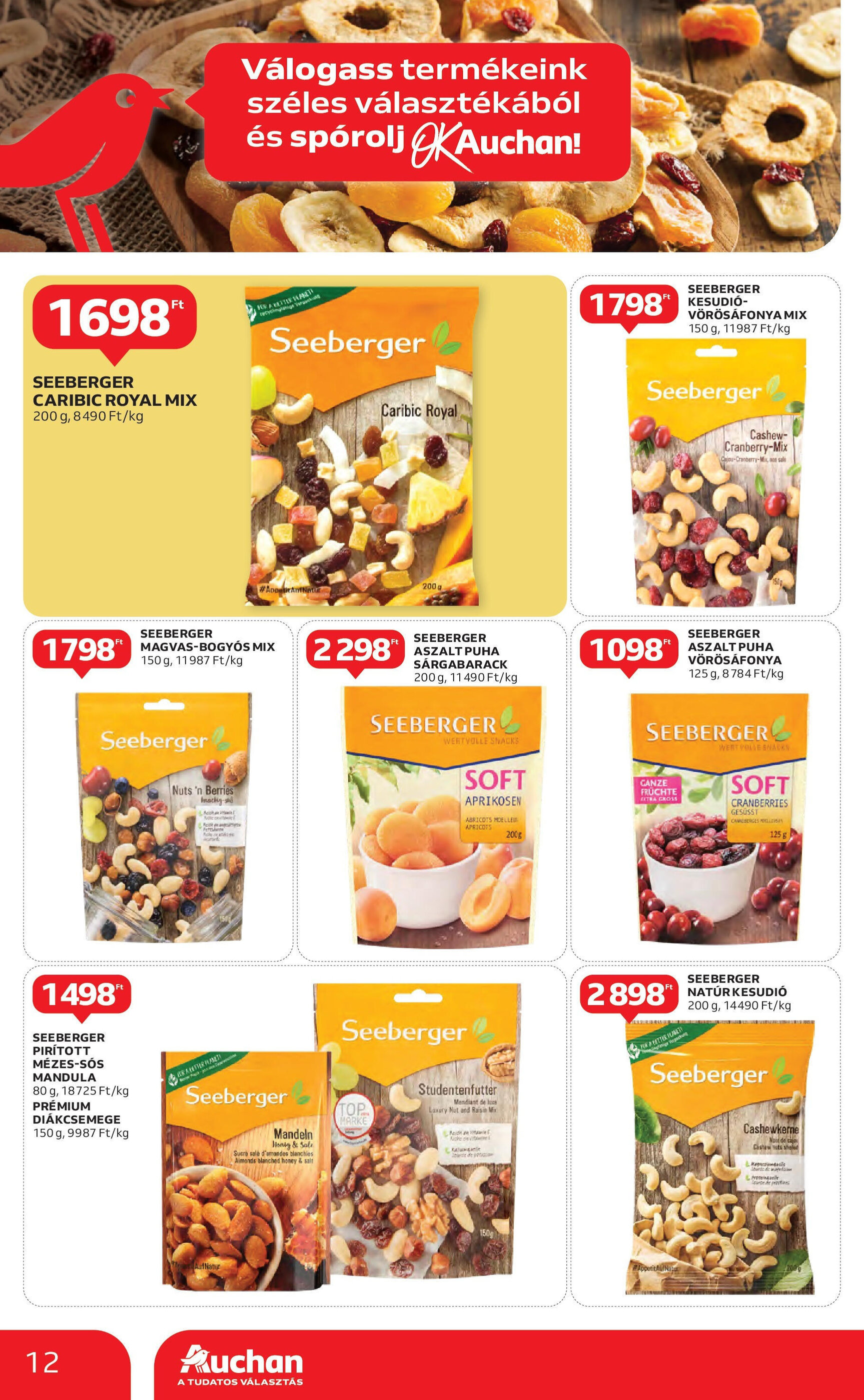Auchan akciós újság hét 16 - 17-04-2025