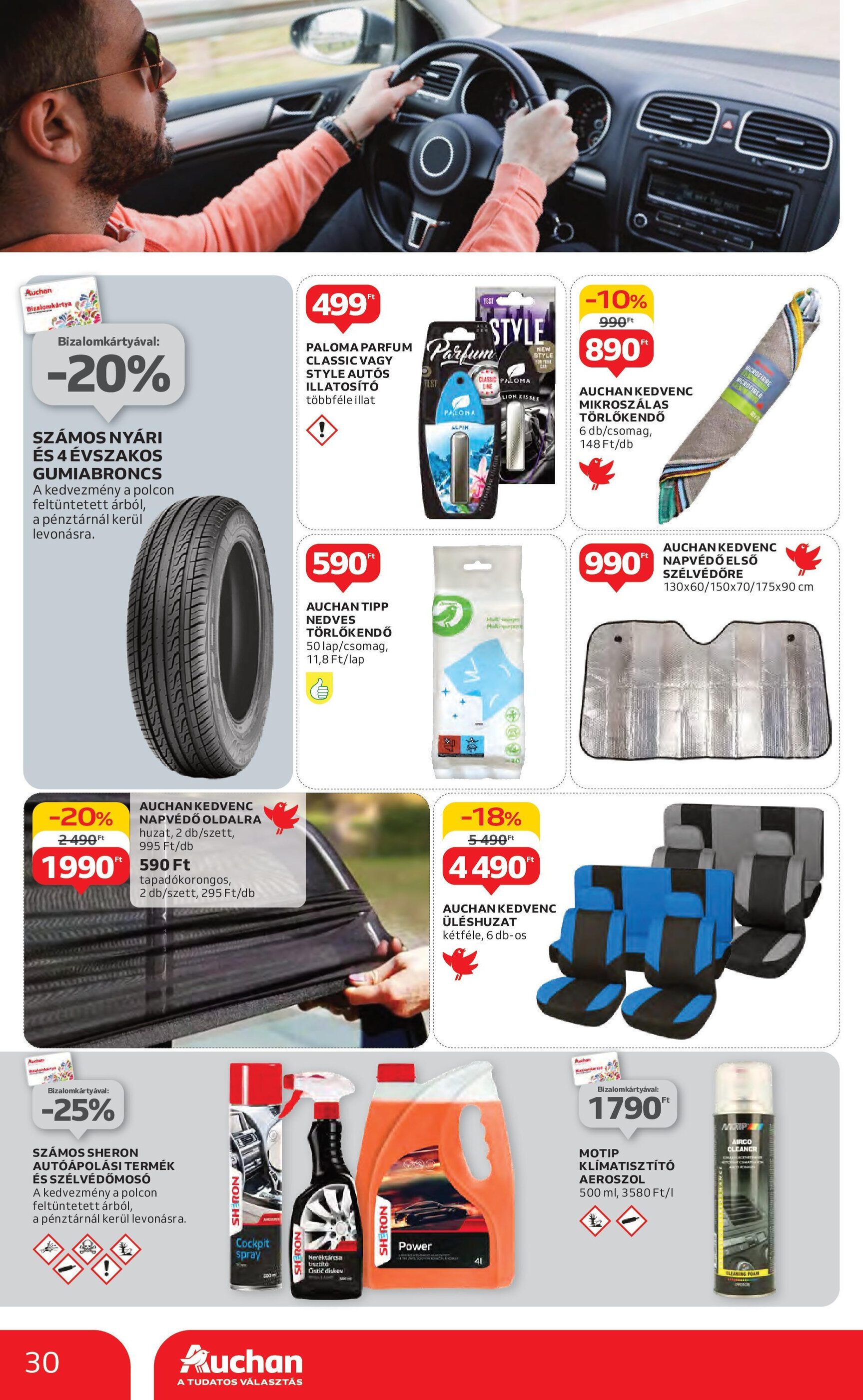 Auchan akciós újság hét 16 - 17-04-2025