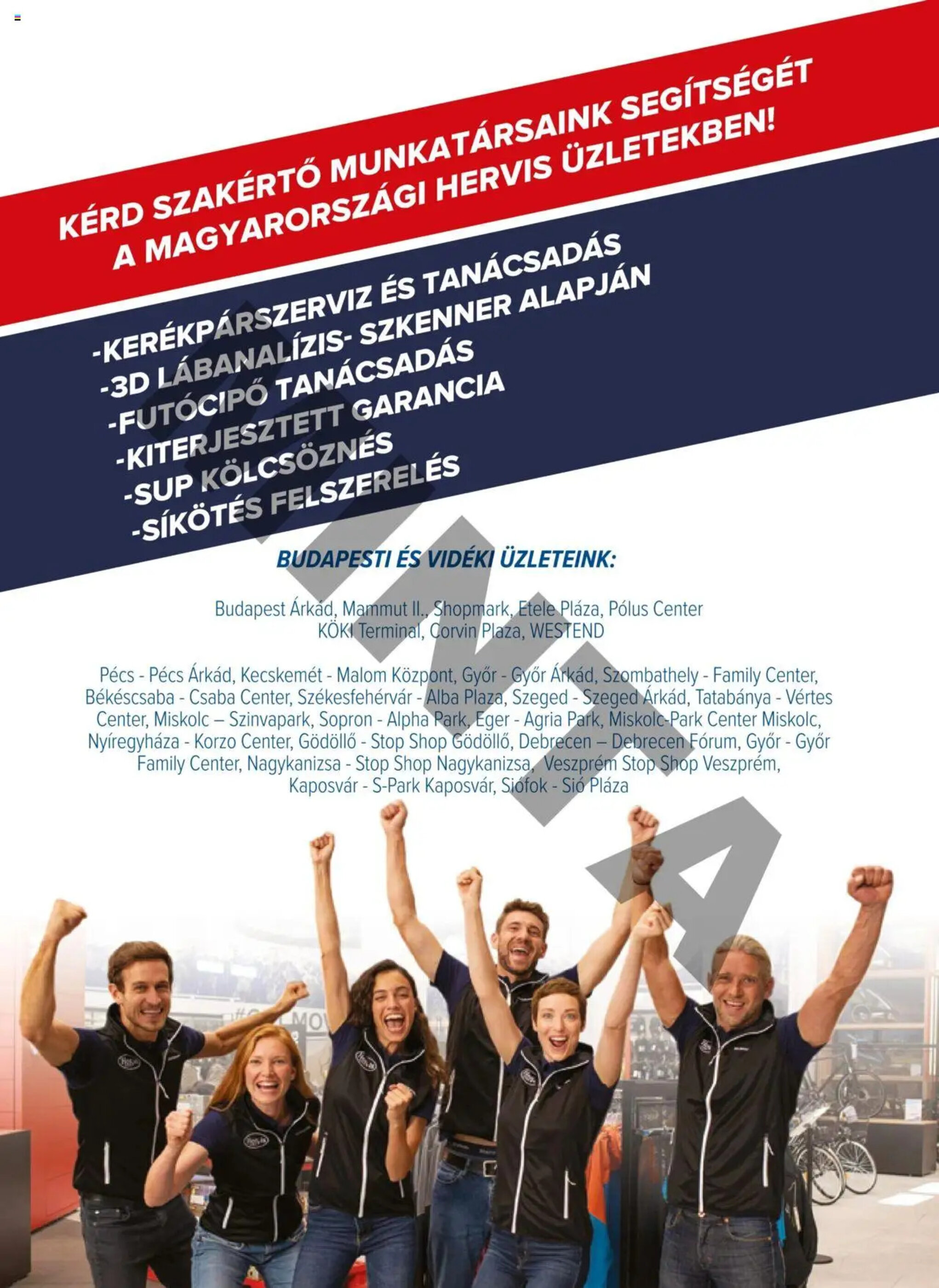 Hervis akciós újság - 01-01-2025