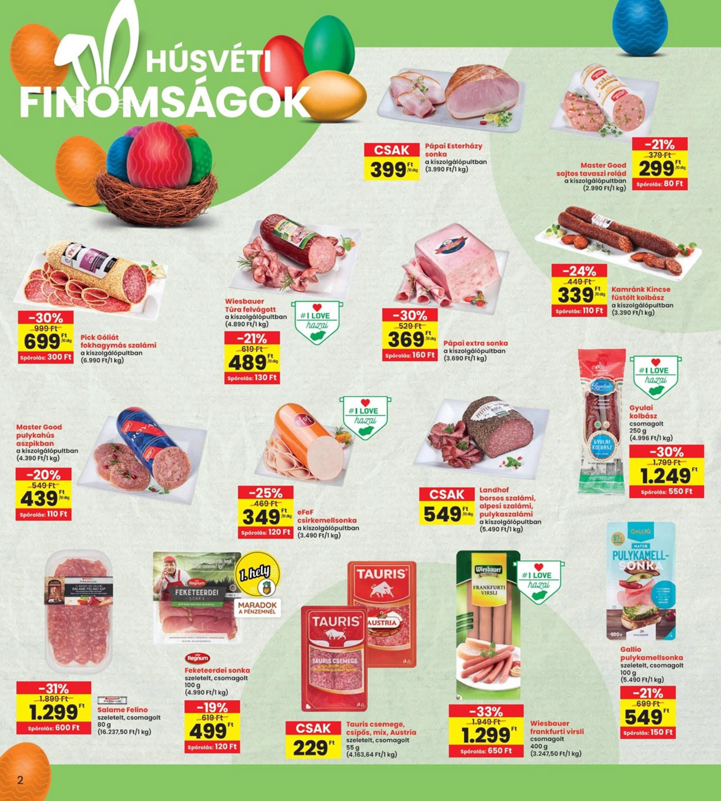Interspar akciós újság hét 16 - 15-04-2025