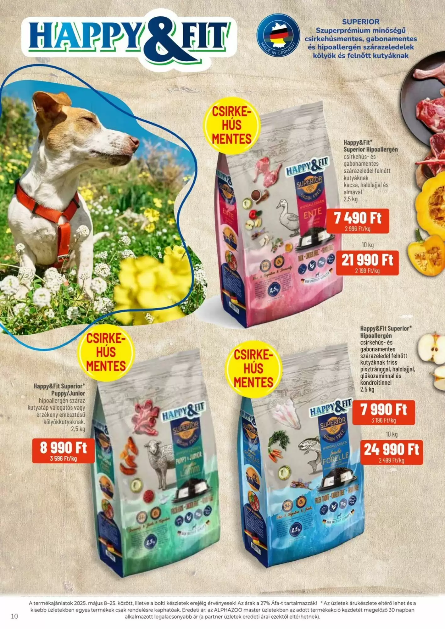 Alpha Zoo akciós újság - 08-05-2025 ( érvényes 08-05-2025-tól 25-05-2025-ig)