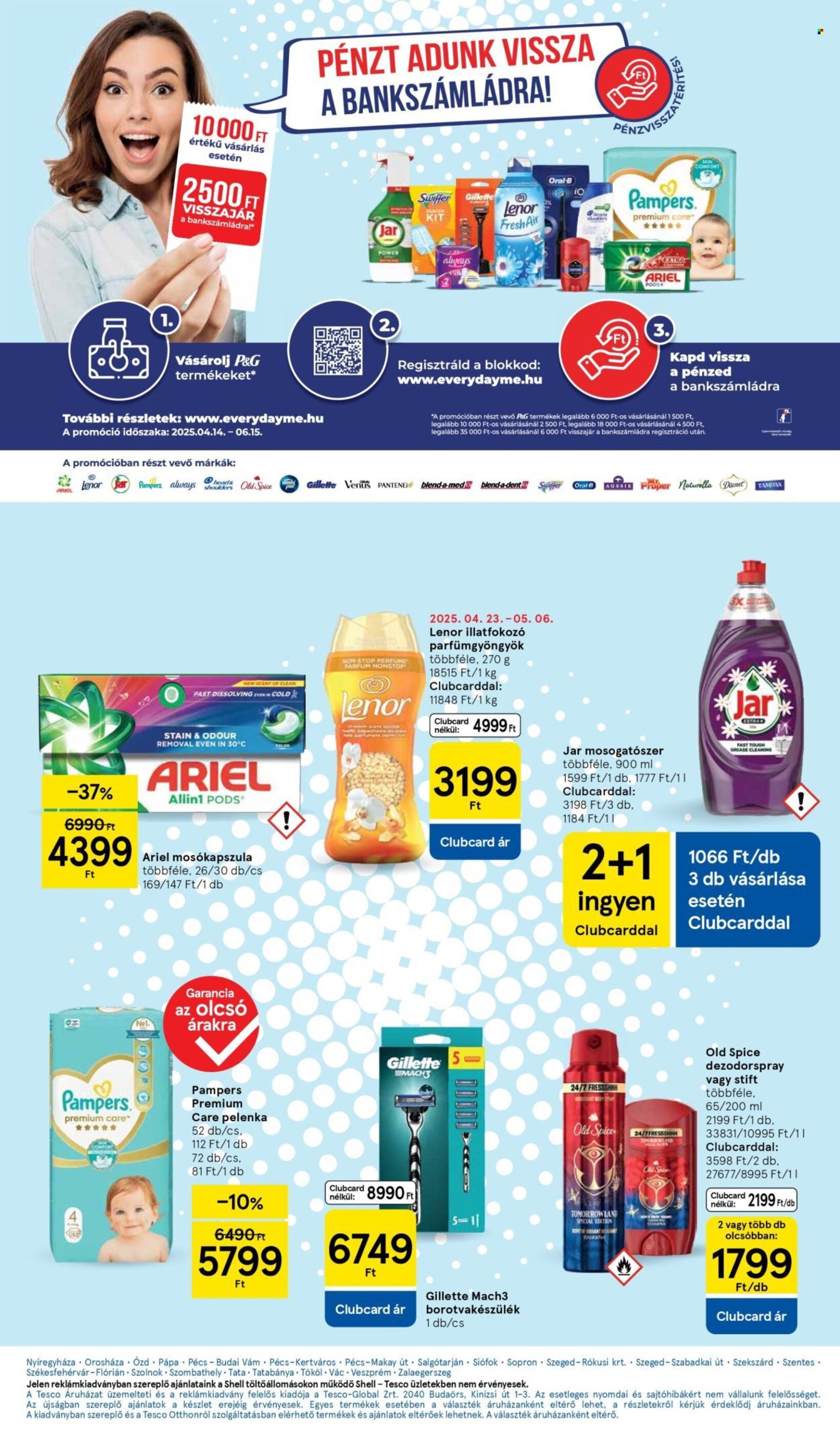 Tesco akciós újság hét 17 - 22-04-2025