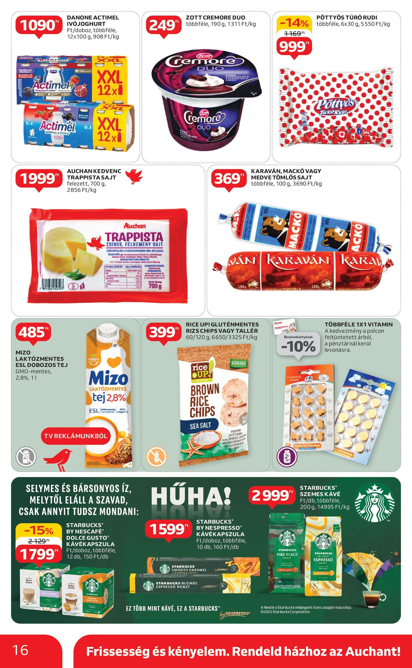 Auchan akciós újság hét 16 - 17-04-2025