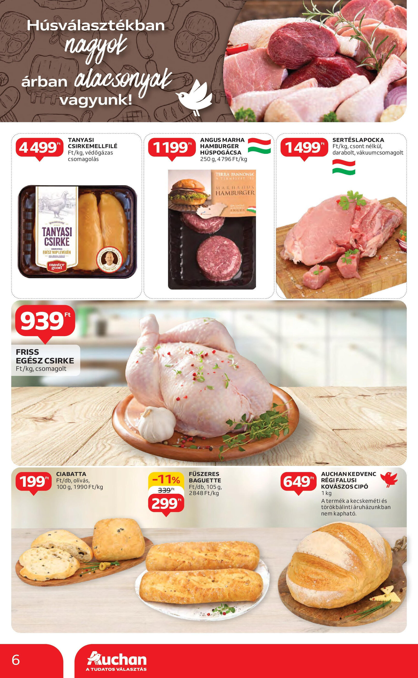 Auchan akciós újság hét 16 - 17-04-2025