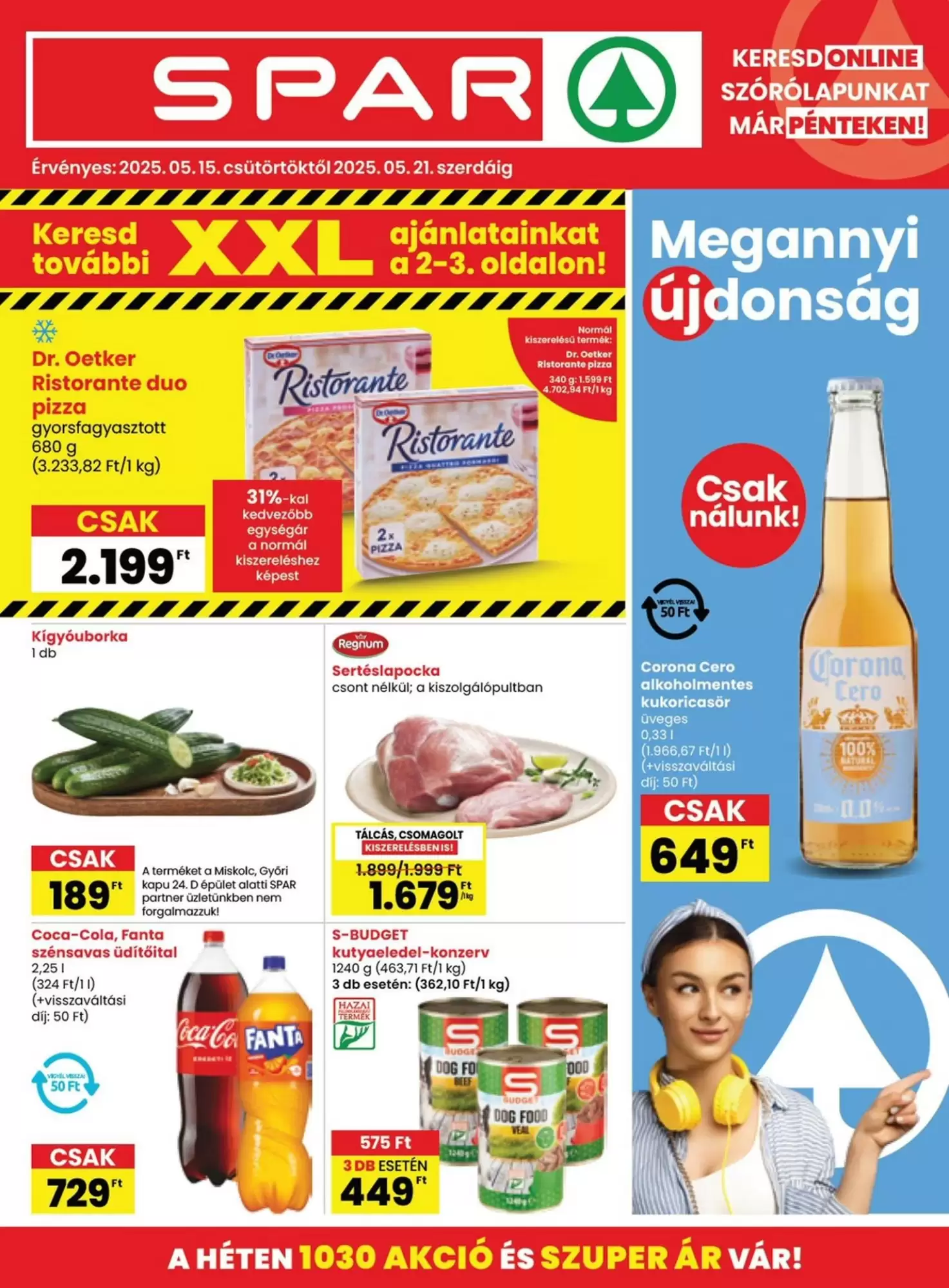 Spar akciós újság hét 20 - 15-05-2025 ( érvényes 15-05-2025-tól 21-05-2025-ig)