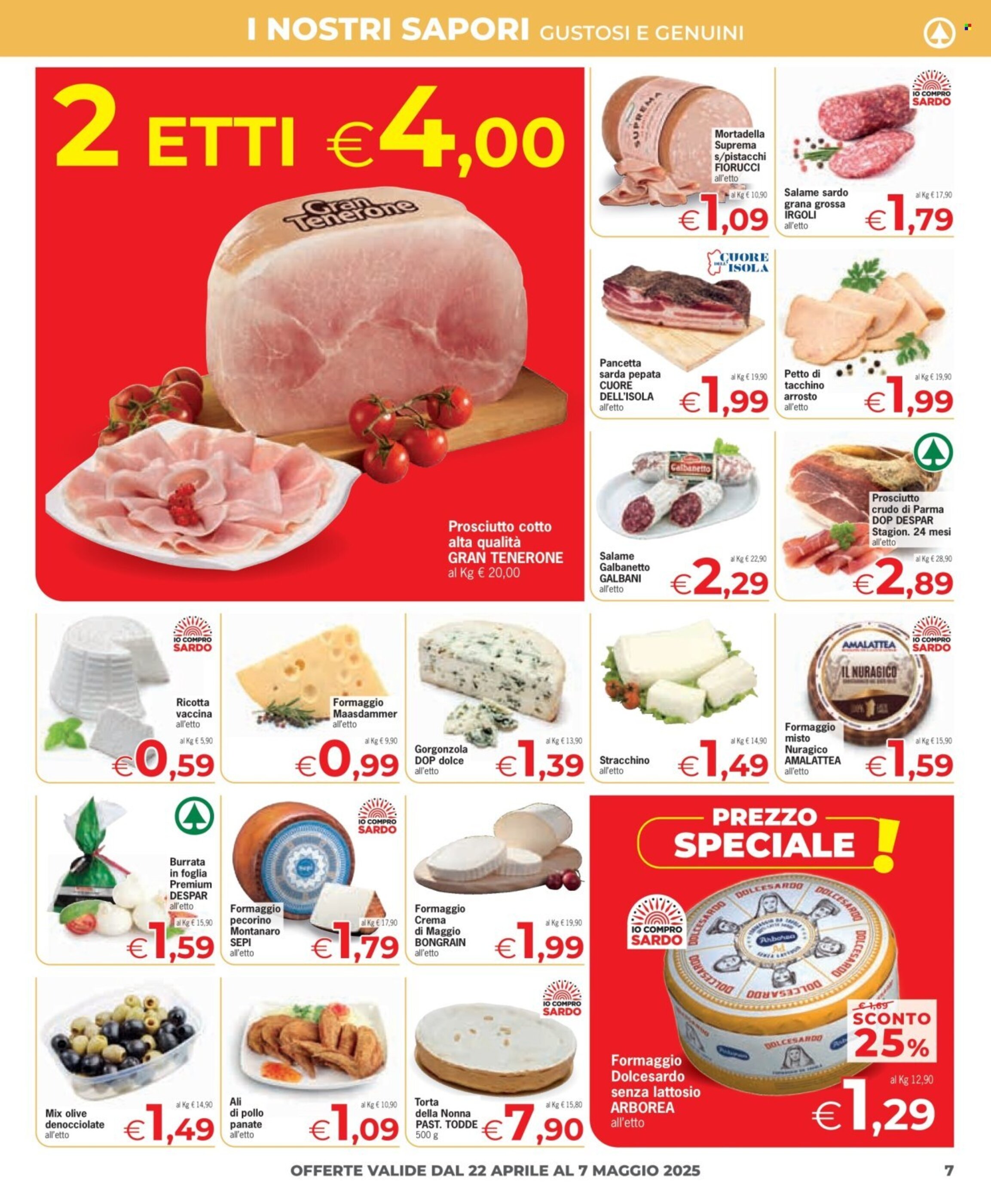 Volantino Eurospar - 22-04-2025 (è valido dal 22-04-2025 fino al 07-05-2025)