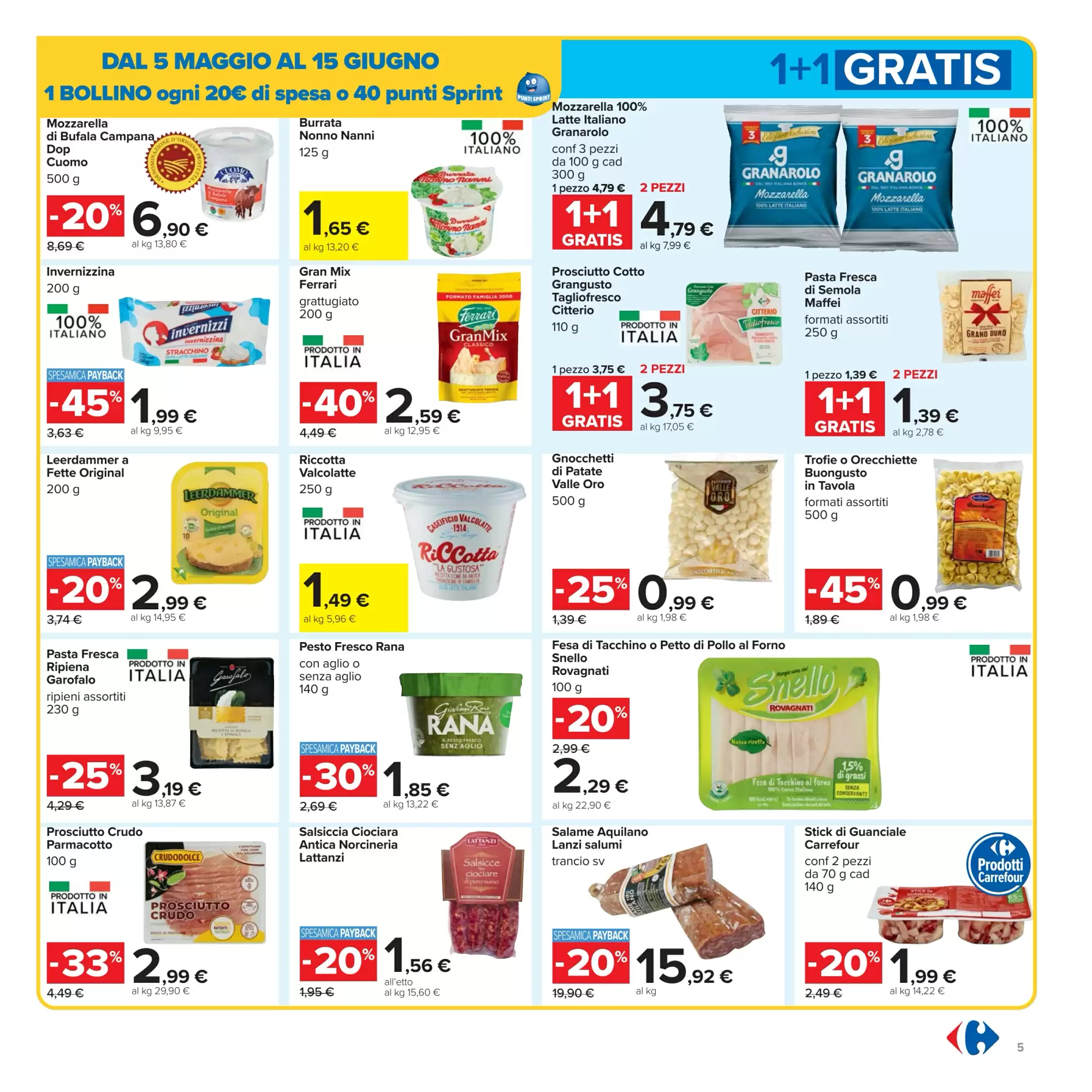 Volantino Carrefour - 05-05-2025 ( dal 05-05-2025 fino al 15-05-2025)