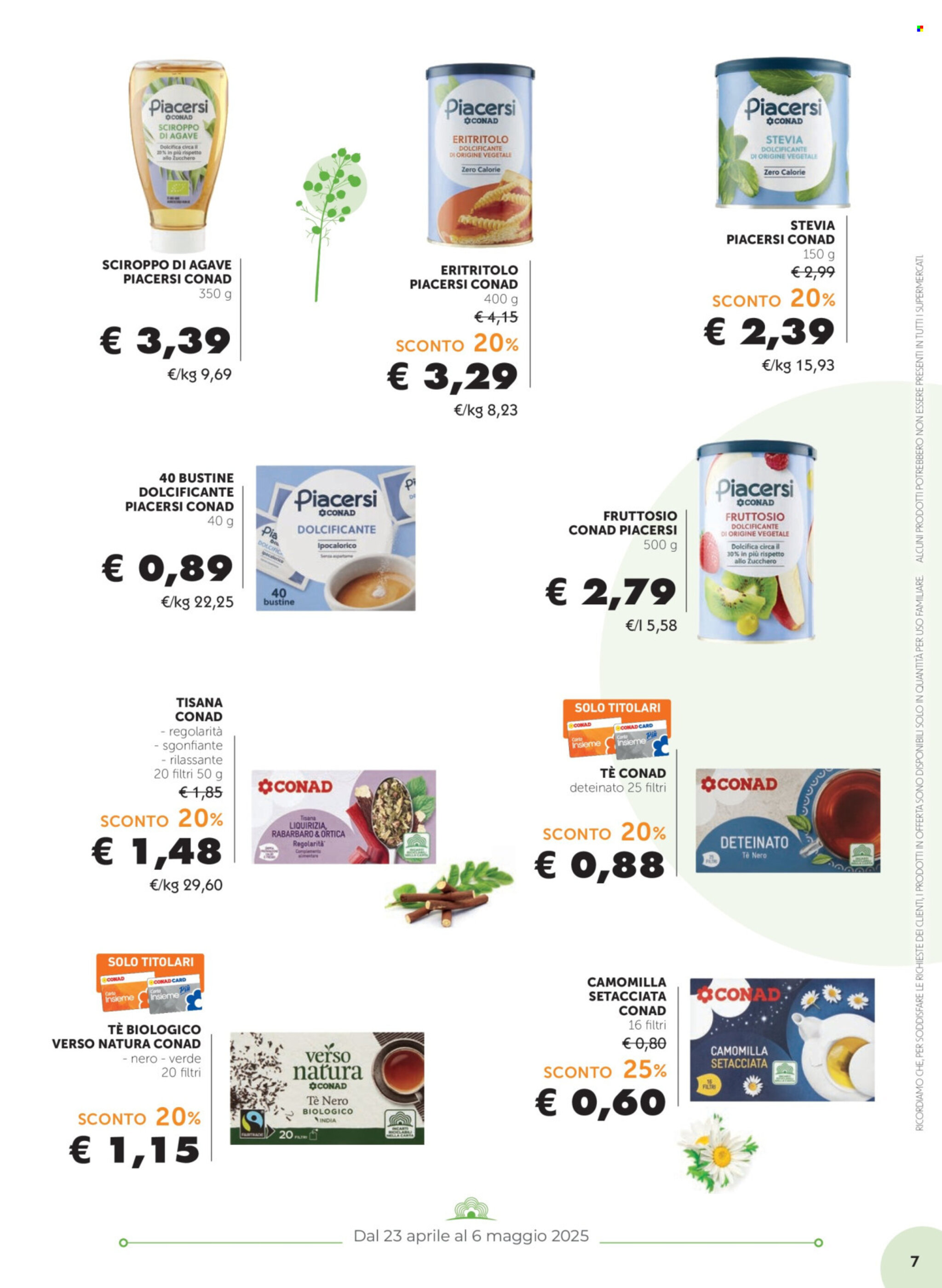 Volantino Conad | SCELTE DI BENESSERE - 23-04-2025
