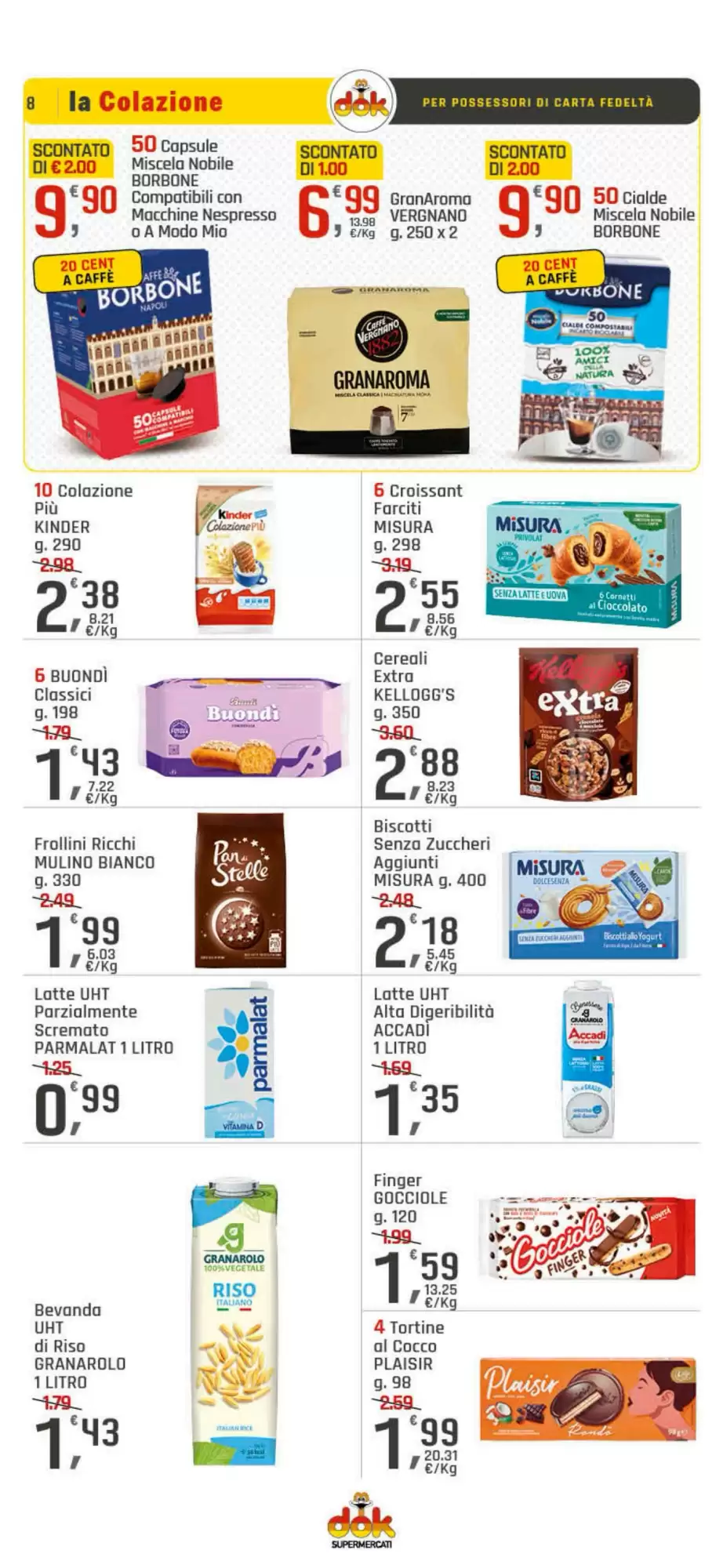 Volantino Supermercati Dok settimana 19 - 05-05-2025 ( dal 05-05-2025 fino al 11-05-2025)