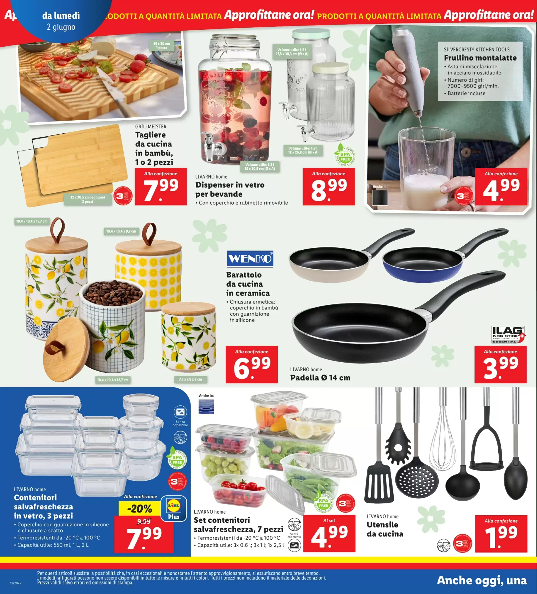 Volantino Lidl settimana 22 - 26-05-2025 ( dal 26-05-2025 fino al 01-06-2025)