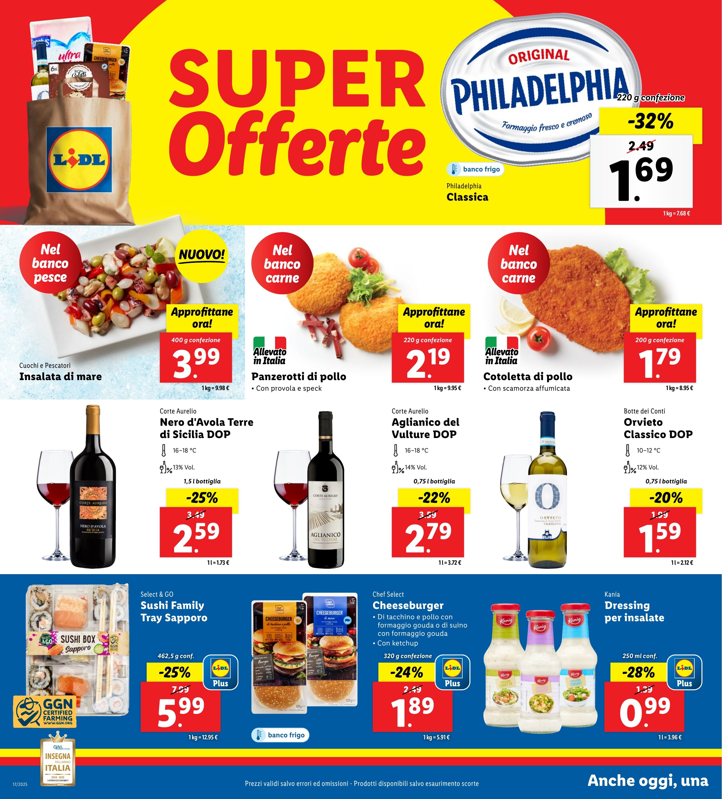 Volantino Lidl settimana 17 - 21-04-2025