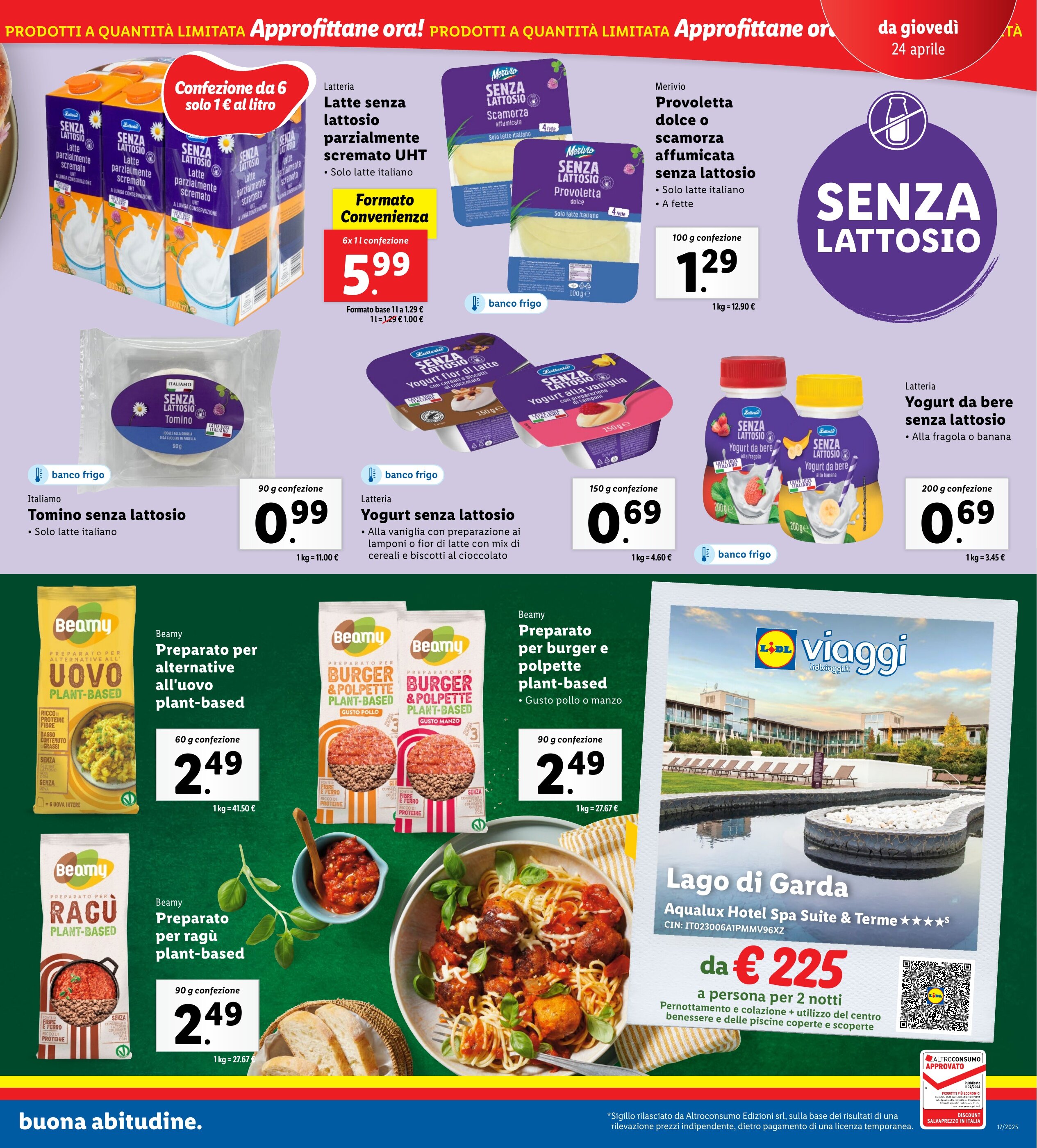 Volantino Lidl settimana 17 - 21-04-2025