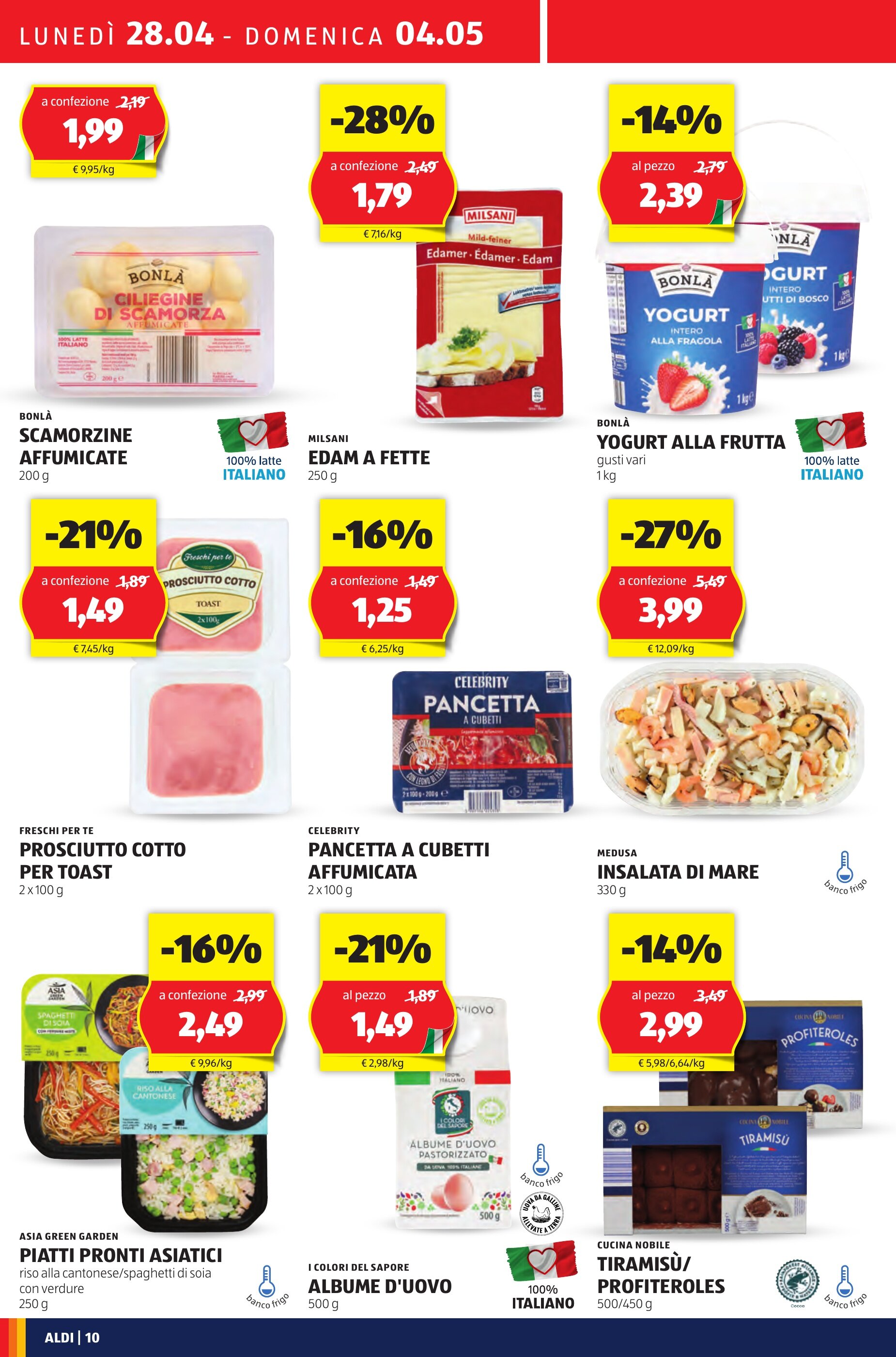 Volantino ALDI settimana 18 - 28-04-2025 (è valido dal 28-04-2025 fino al 04-05-2025)