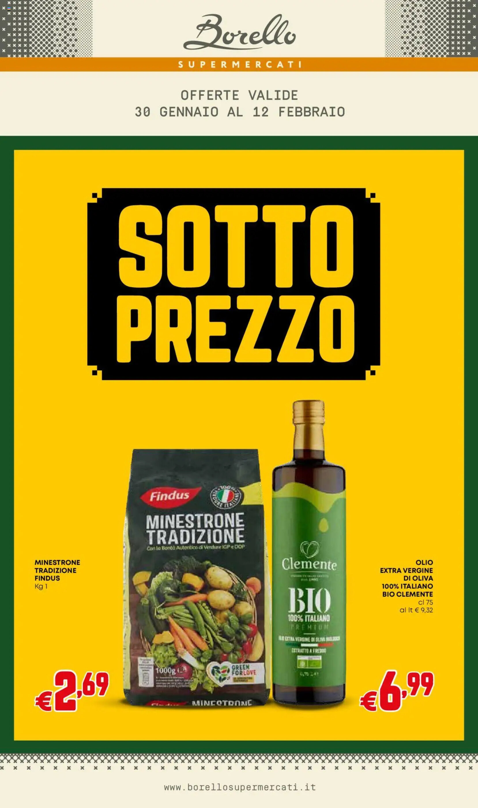 Volantino Borello Supermercati - 30-01-2025