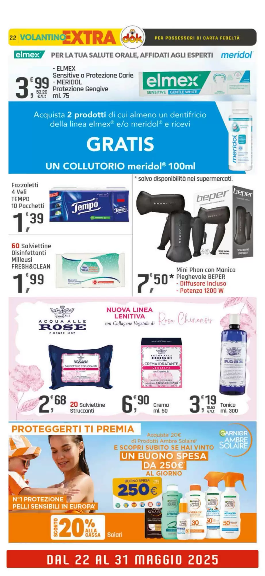 Volantino Supermercati Dok - 22-05-2025 ( dal 22-05-2025 fino al 31-05-2025)