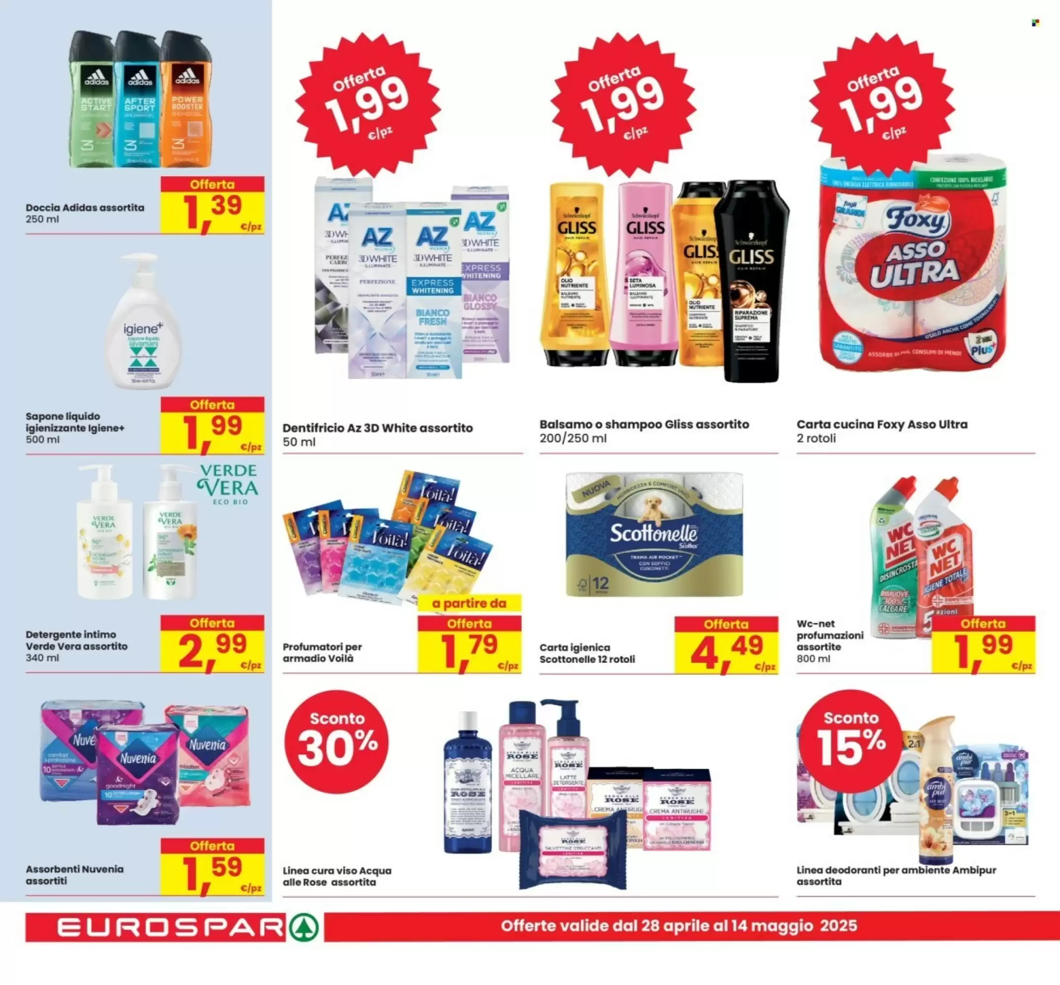 Volantino Eurospar - 28-04-2025 ( dal 28-04-2025 fino al 14-05-2025)
