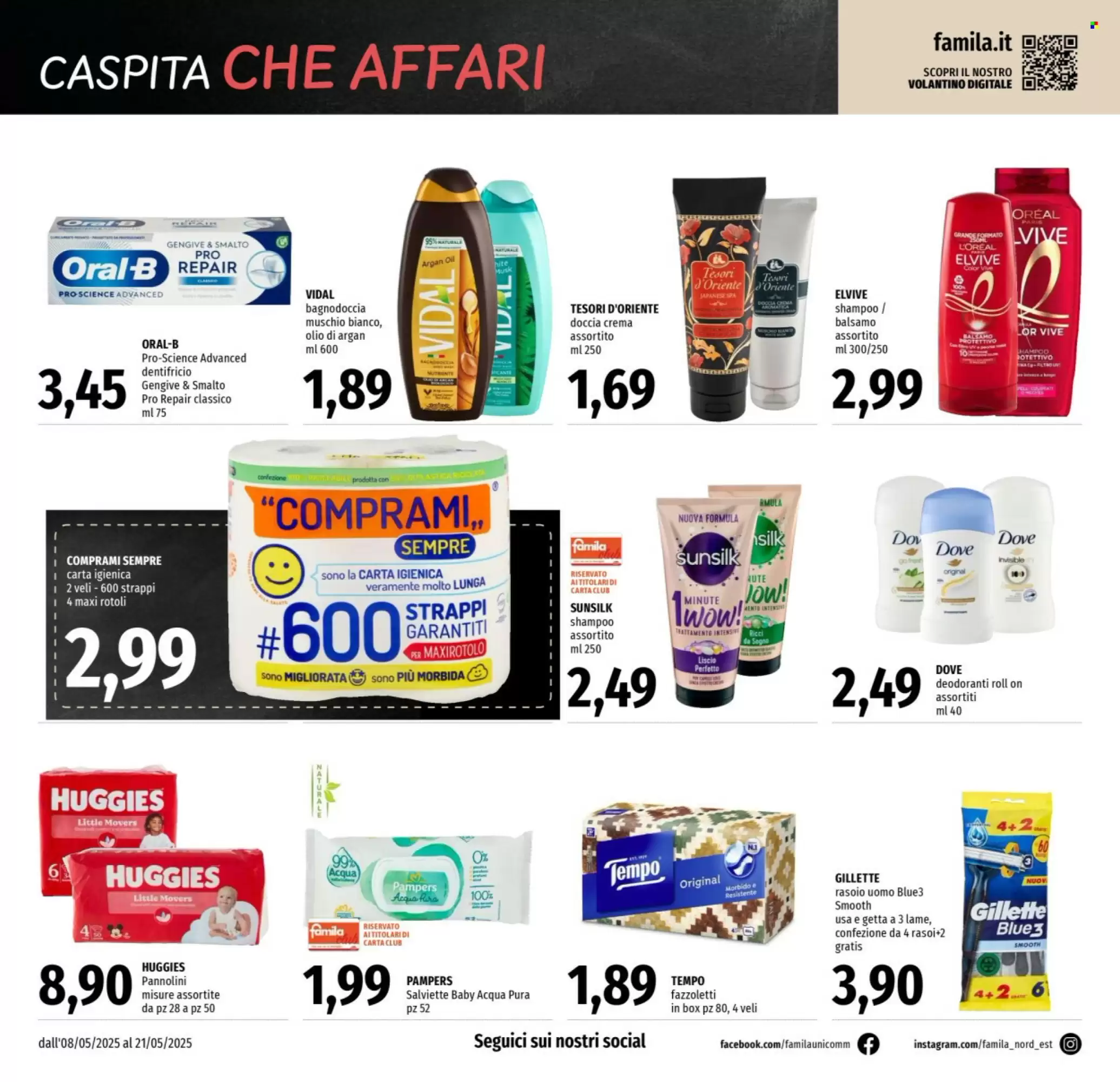 Volantino Famila | supermercati - 08-05-2025 ( dal 08-05-2025 fino al 21-05-2025)