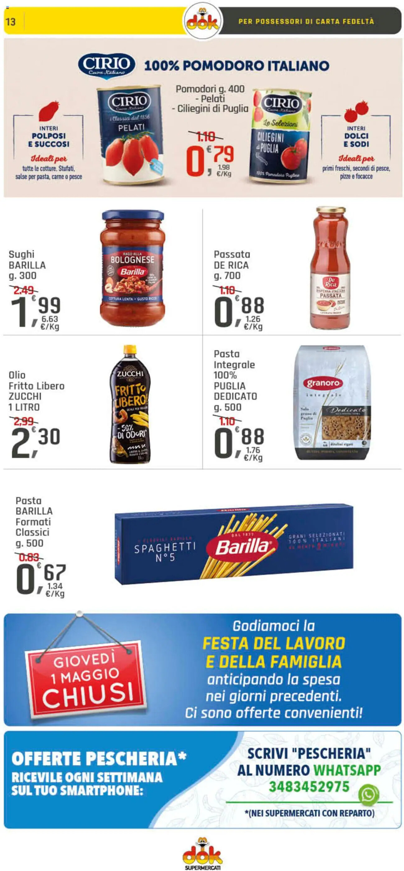 Volantino Supermercati Dok settimana 17 - 24-04-2025 (è valido dal 24-04-2025 fino al 30-04-2025)