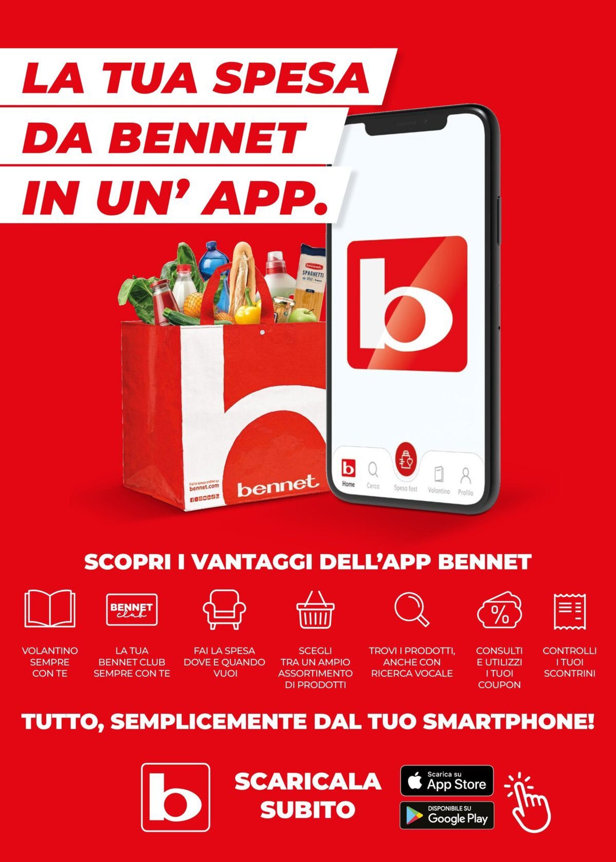Volantino Bennet - 22-04-2025 (è valido dal 22-04-2025 fino al 28-05-2025)
