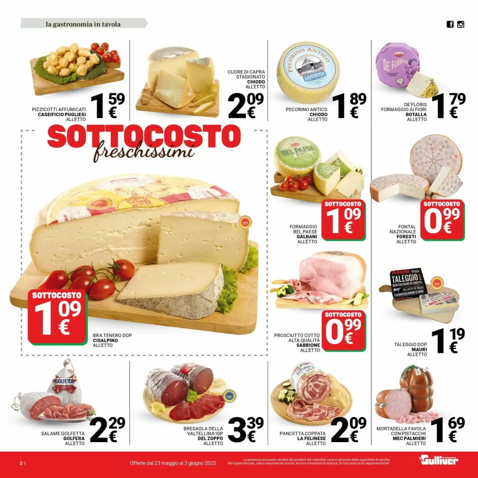 Volantino Supermercati Gulliver - 23-05-2025