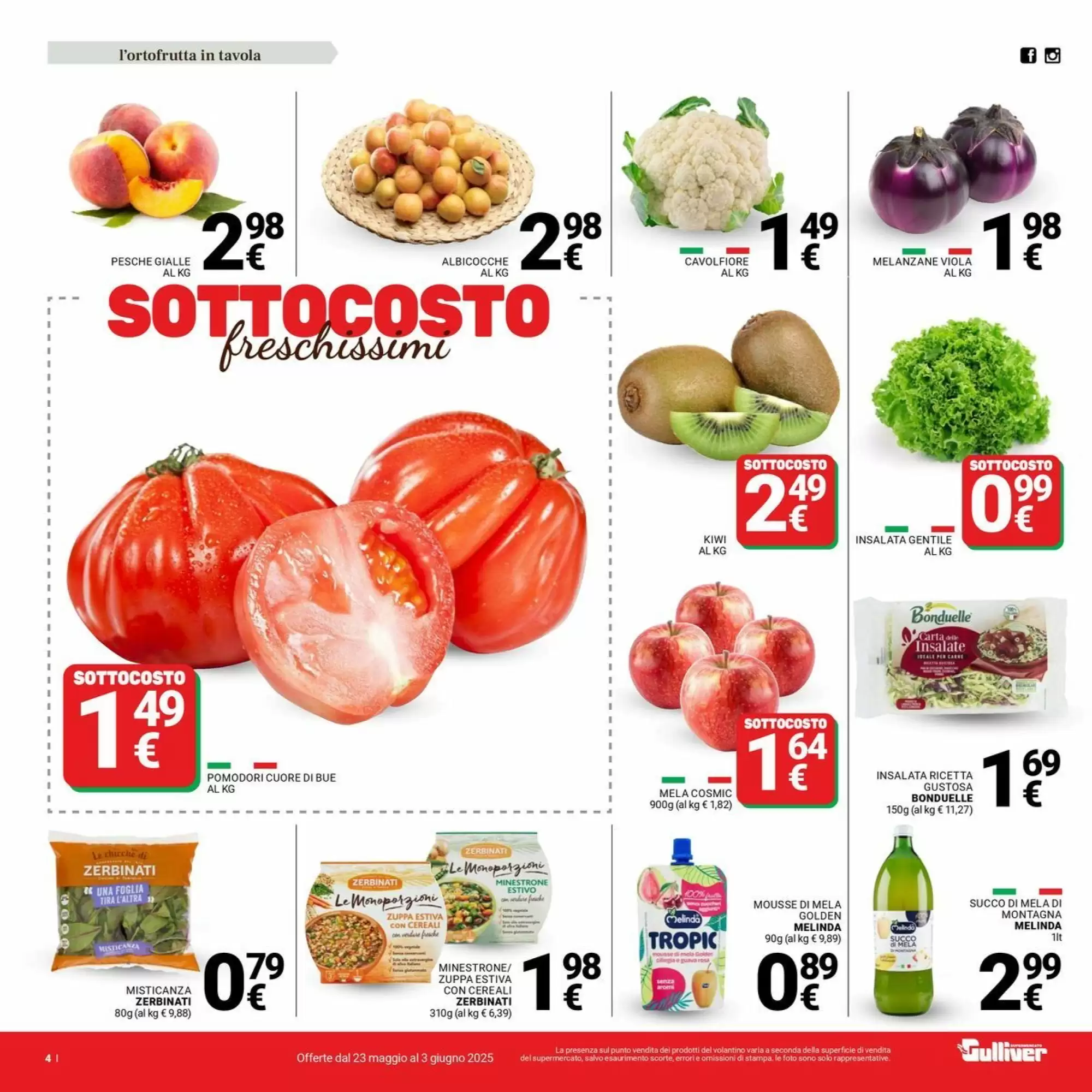 Volantino Supermercati Gulliver - 23-05-2025