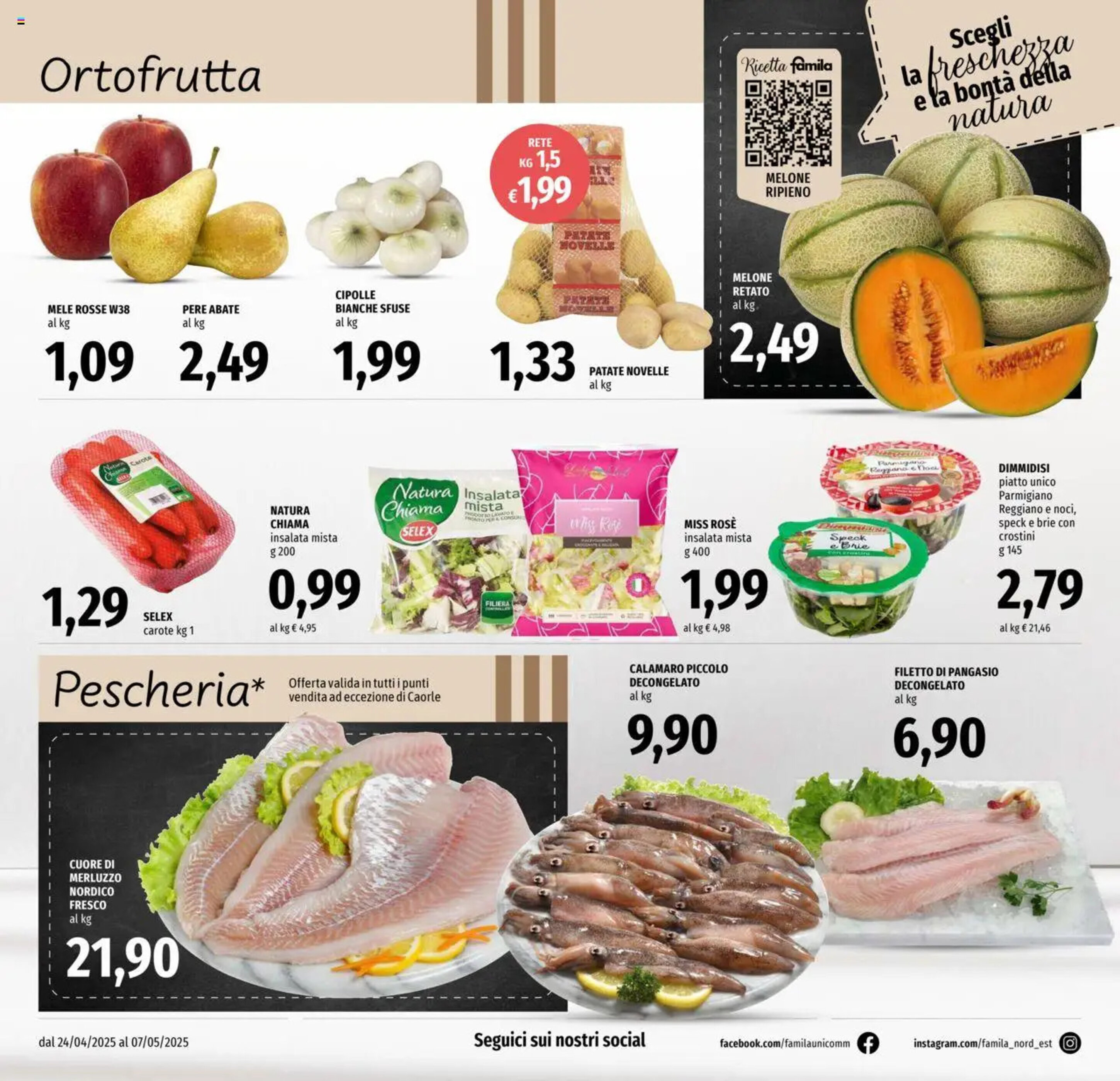 Volantino Famila | supermercati - 24-04-2025 (è valido dal 24-04-2025 fino al 07-05-2025)