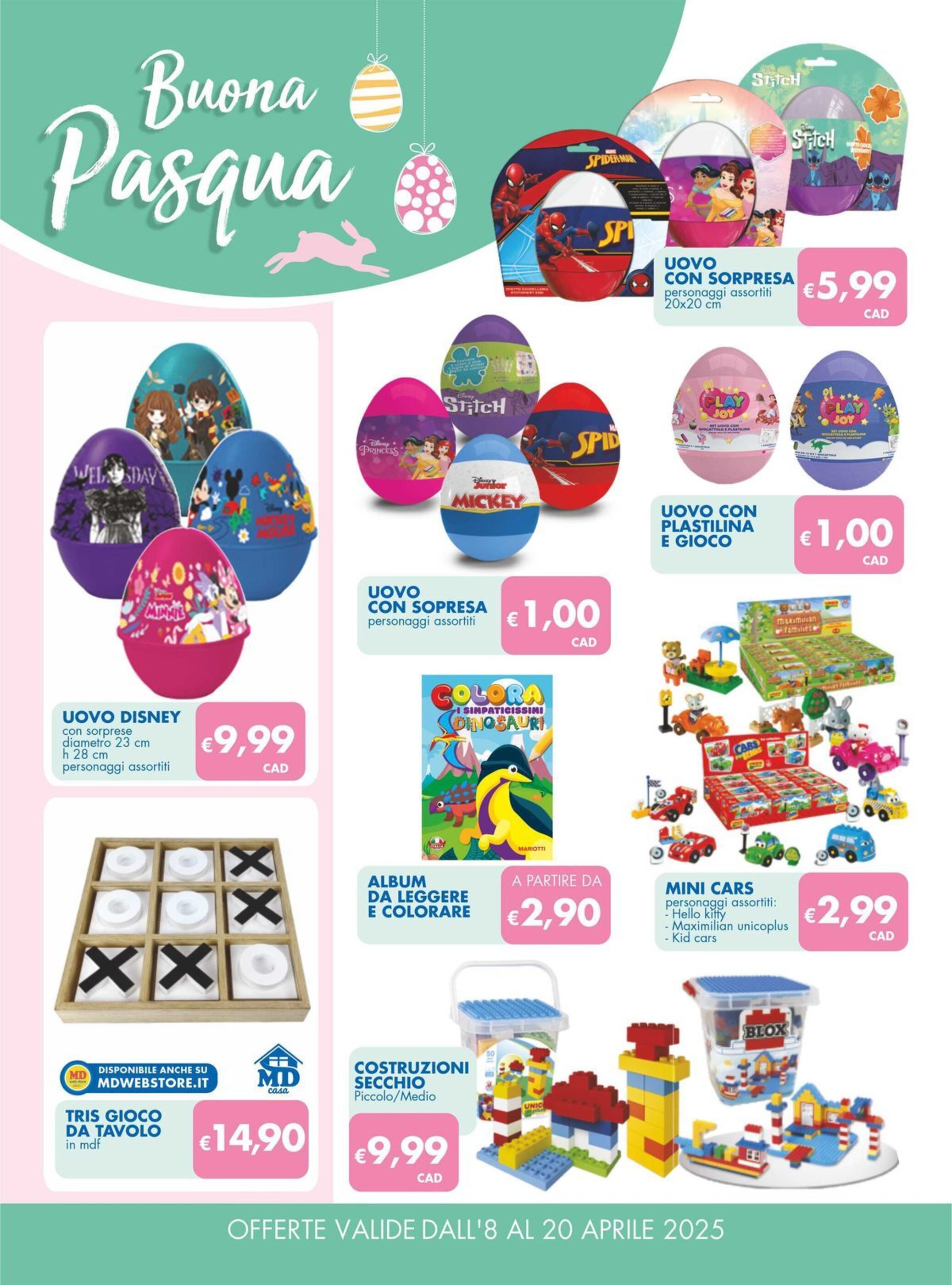Volantino MD Discount - 08-04-2025 (è valido dal 08-04-2025 fino al 20-04-2025)