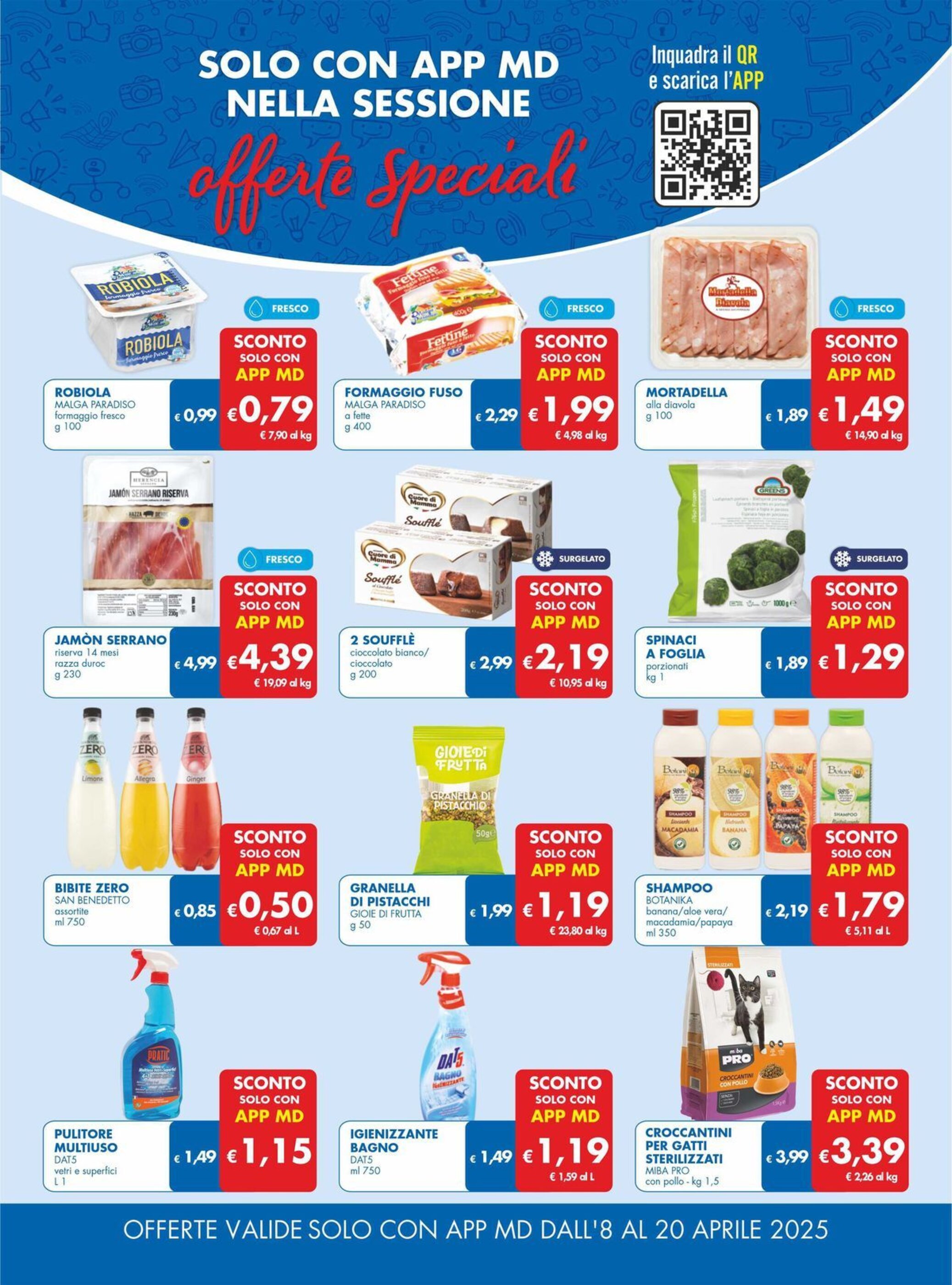 Volantino MD Discount - 08-04-2025 (è valido dal 08-04-2025 fino al 20-04-2025)