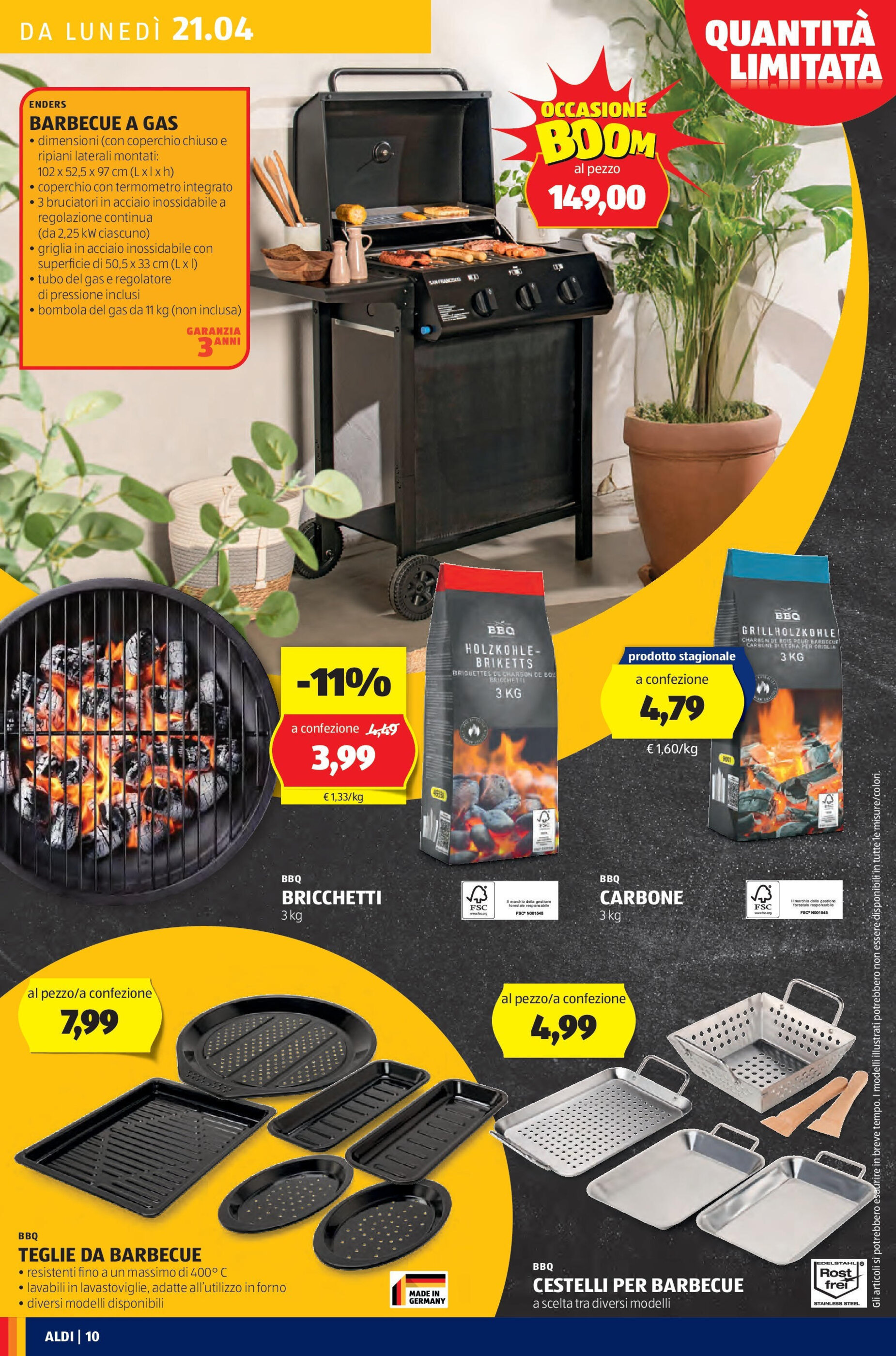 Volantino ALDI settimana 17 - 21-04-2025