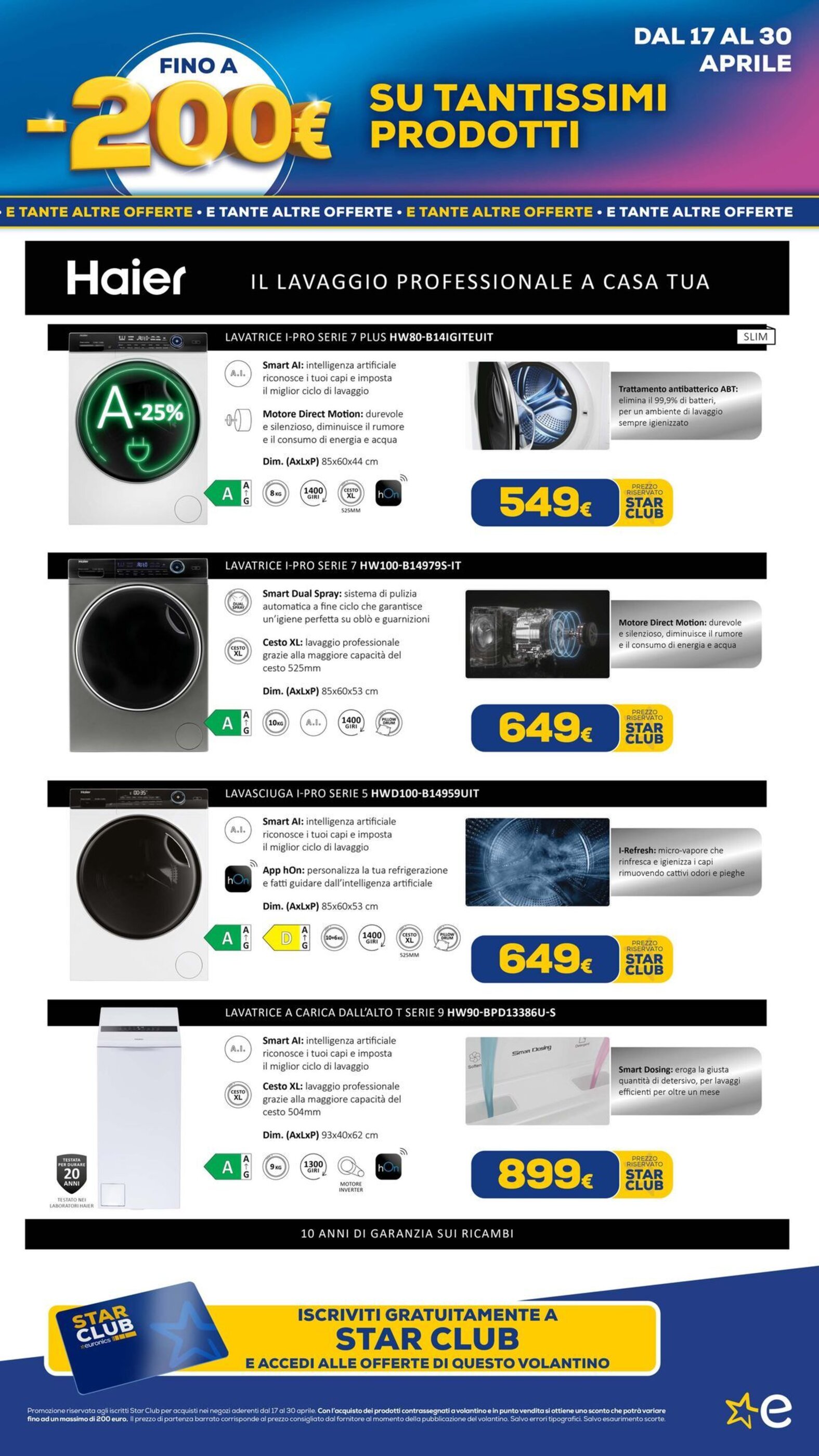Volantino Euronics - 18-04-2025