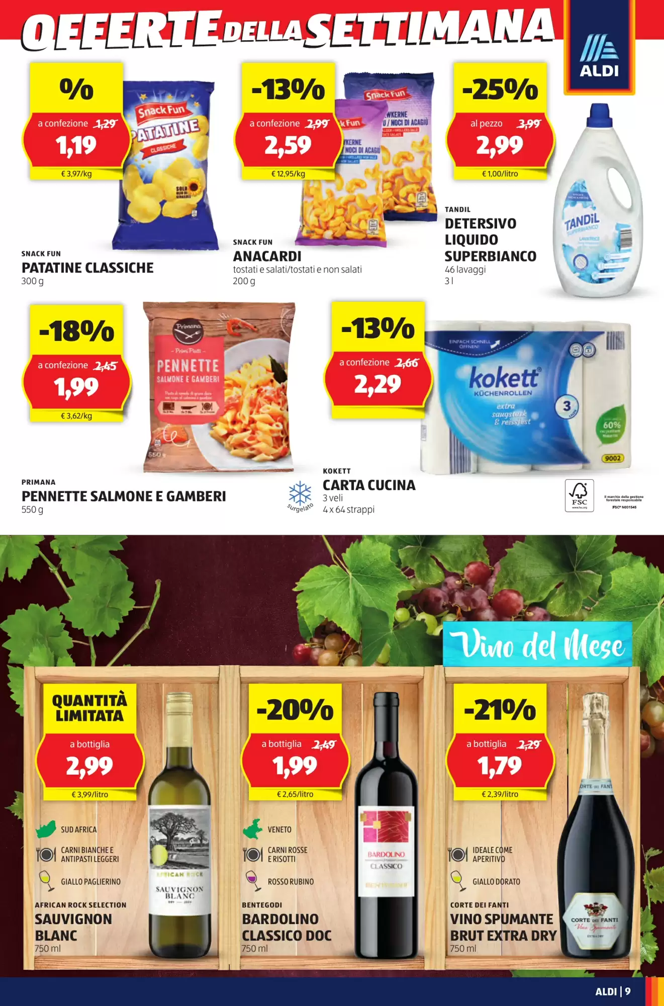 Volantino ALDI settimana 23 - 02-06-2025 ( dal 02-06-2025 fino al 08-06-2025)