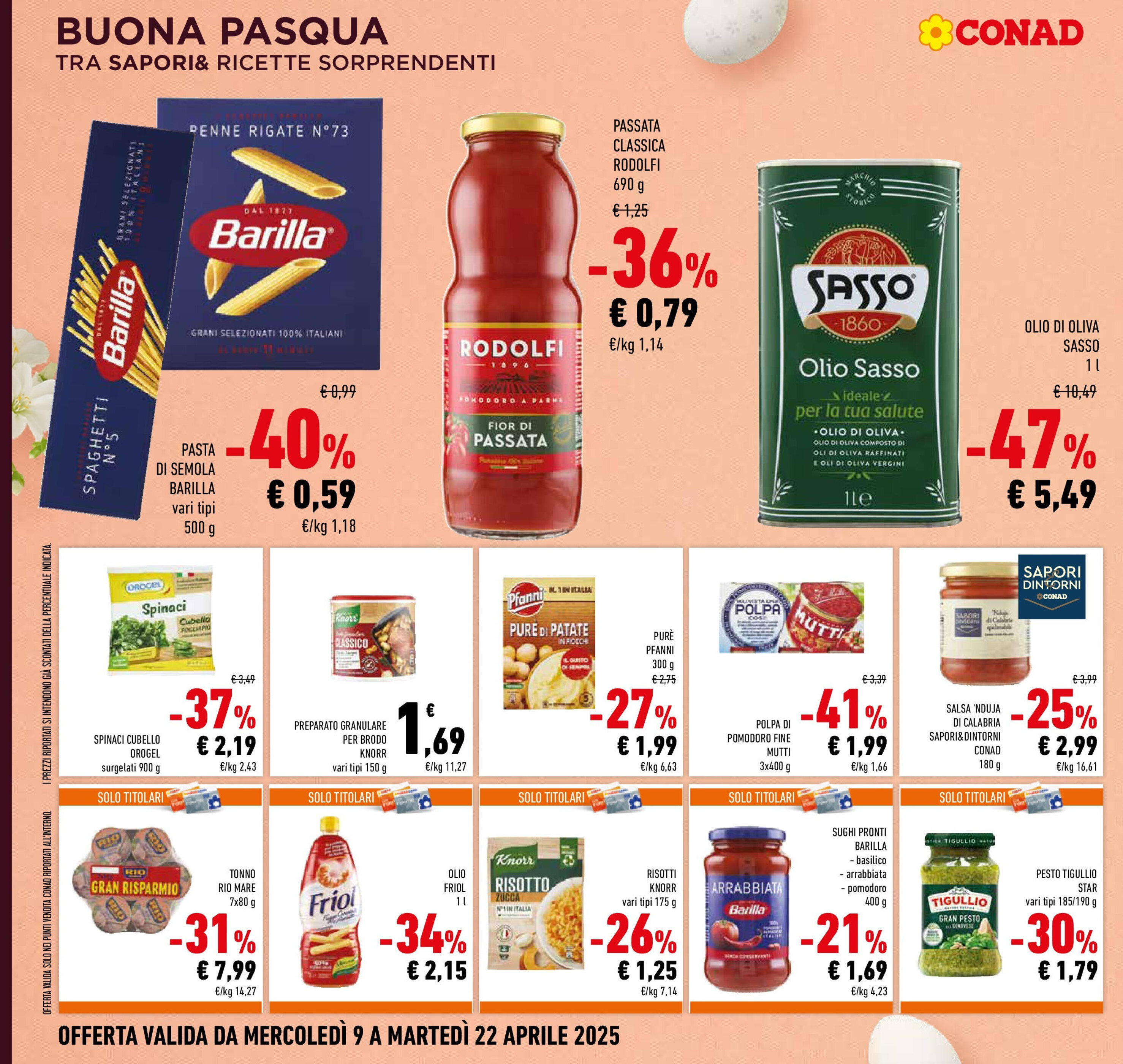 Volantino Conad - 08-04-2025