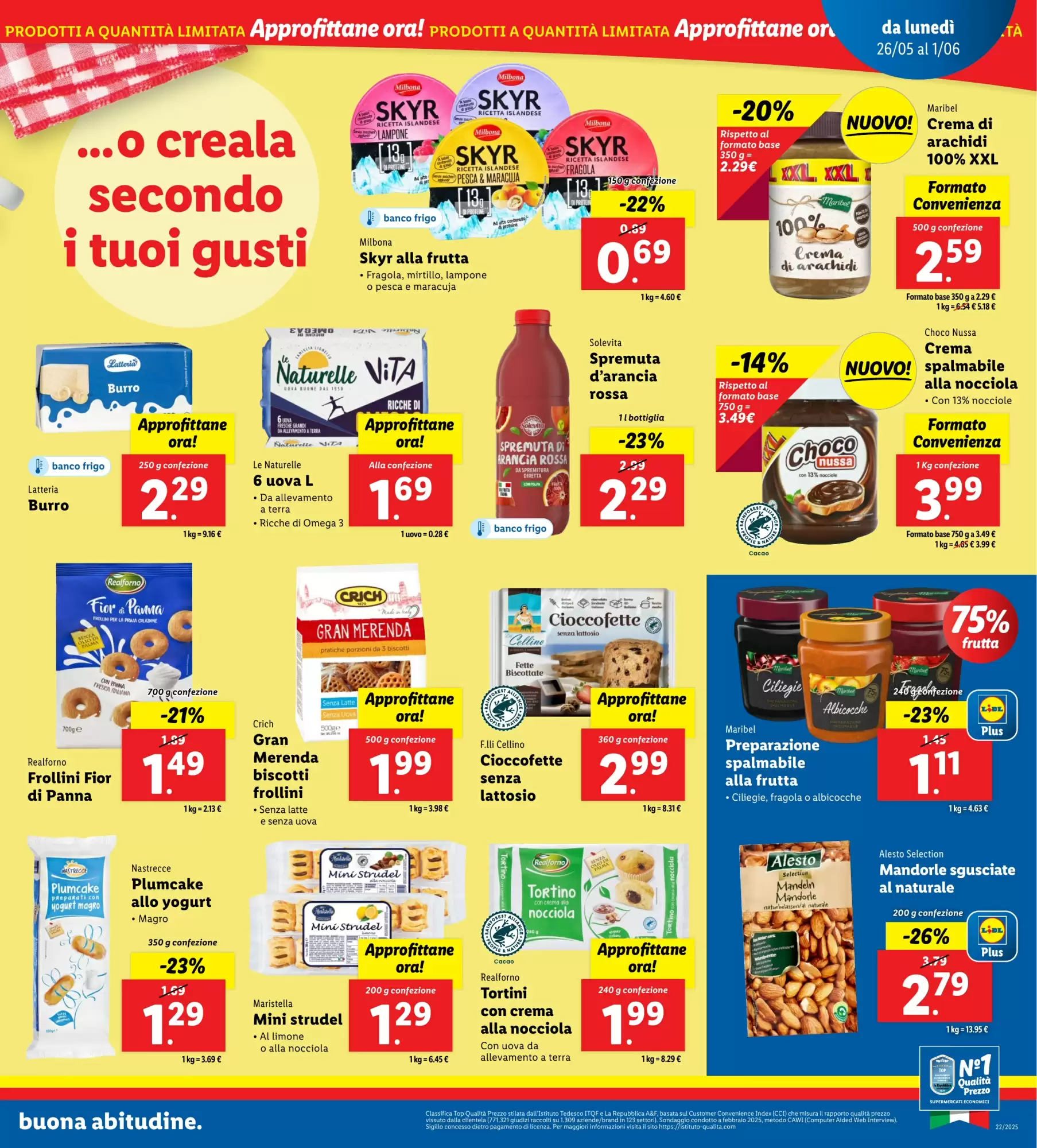 Volantino Lidl settimana 22 - 26-05-2025