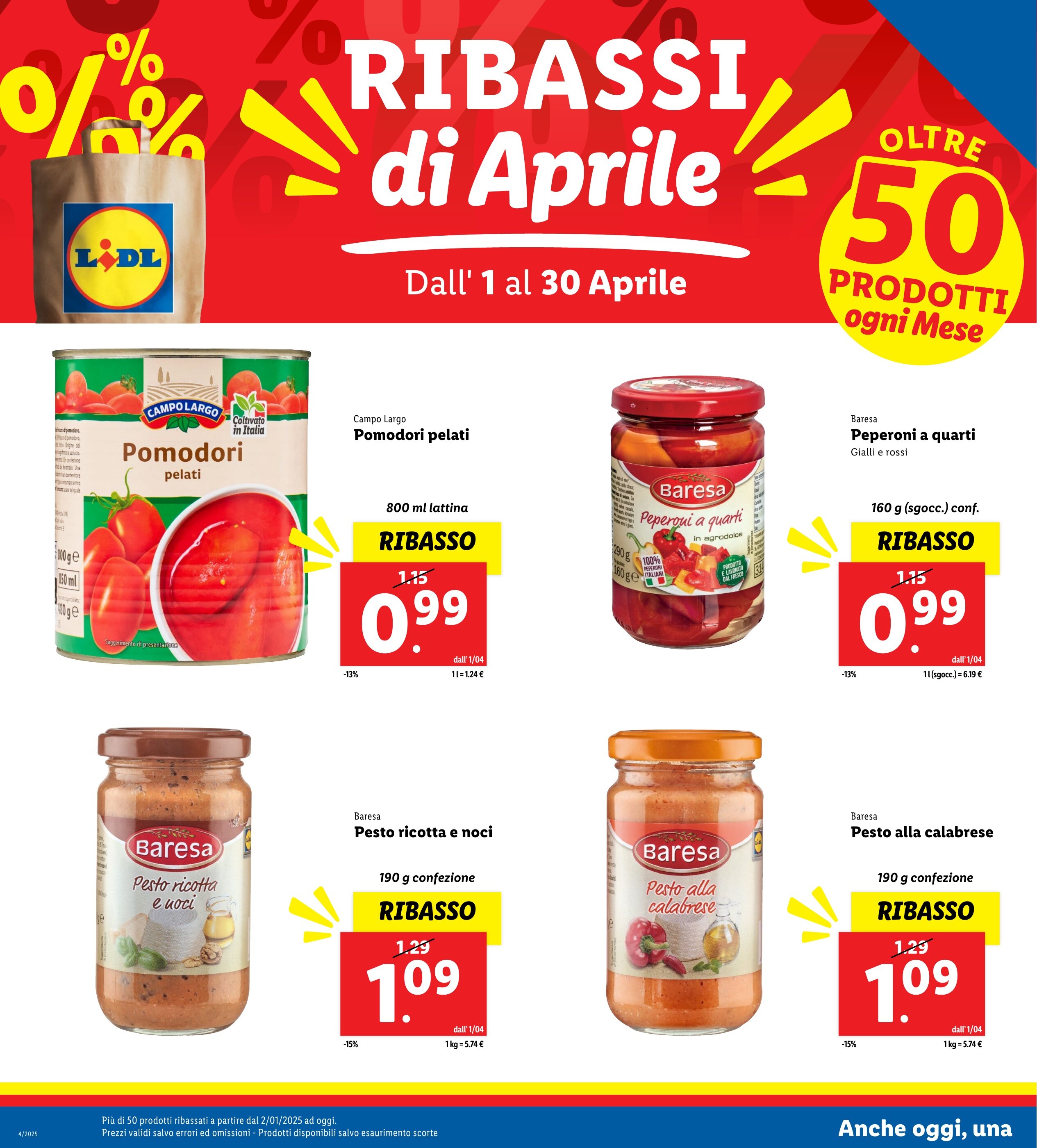 Volantino Lidl - 01-04-2025
