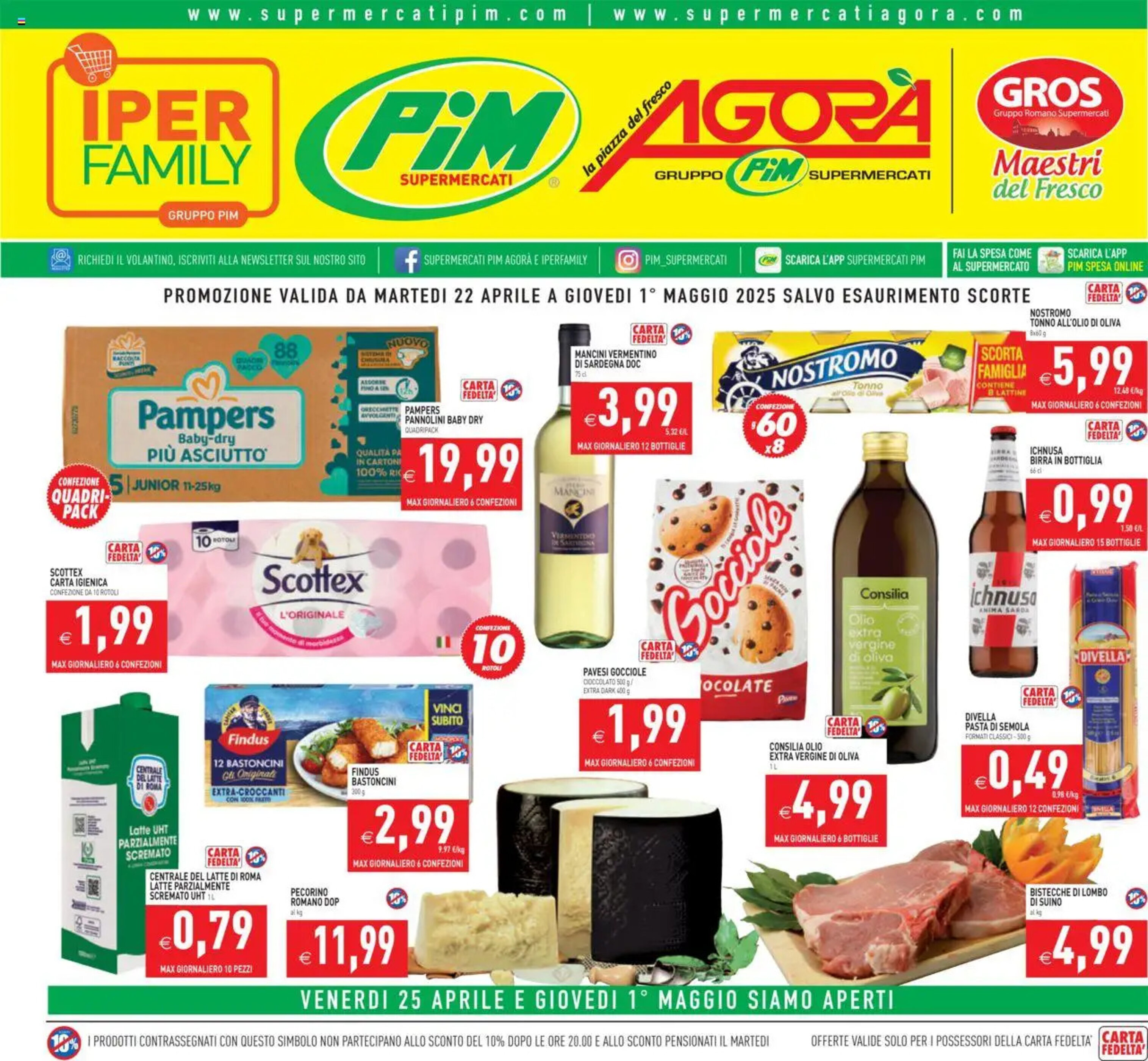 Volantino Pim Supermercati - 22-04-2025