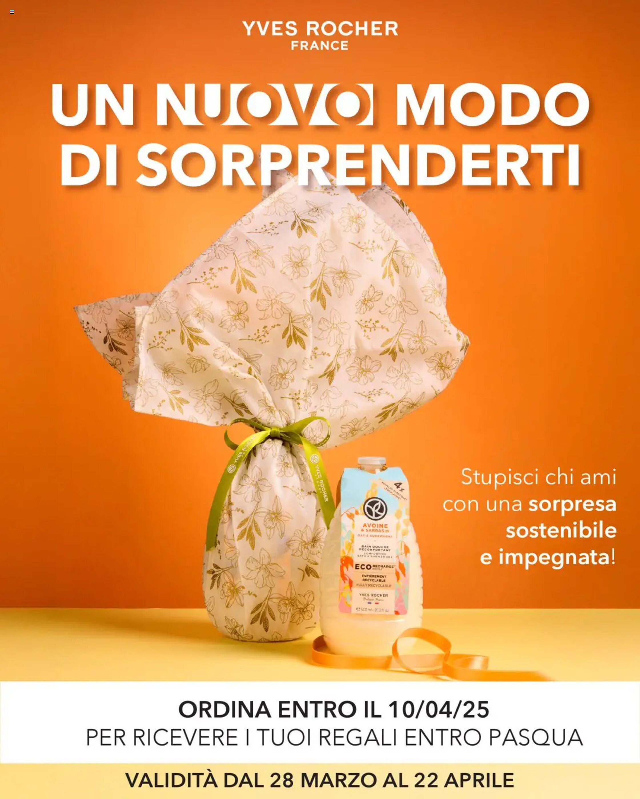 Volantino Yves Rocher settimana 16 - 17-04-2025