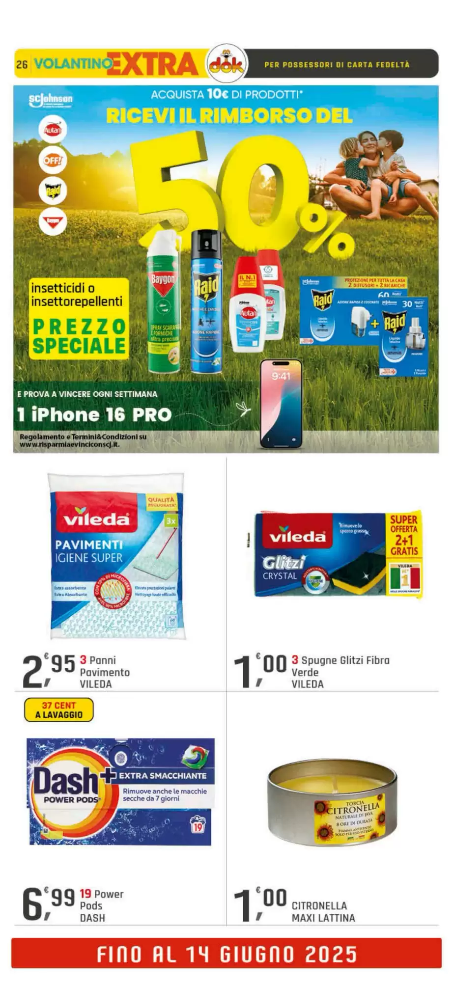 Volantino Supermercati Dok - 04-06-2025 ( dal 04-06-2025 fino al 14-06-2025)