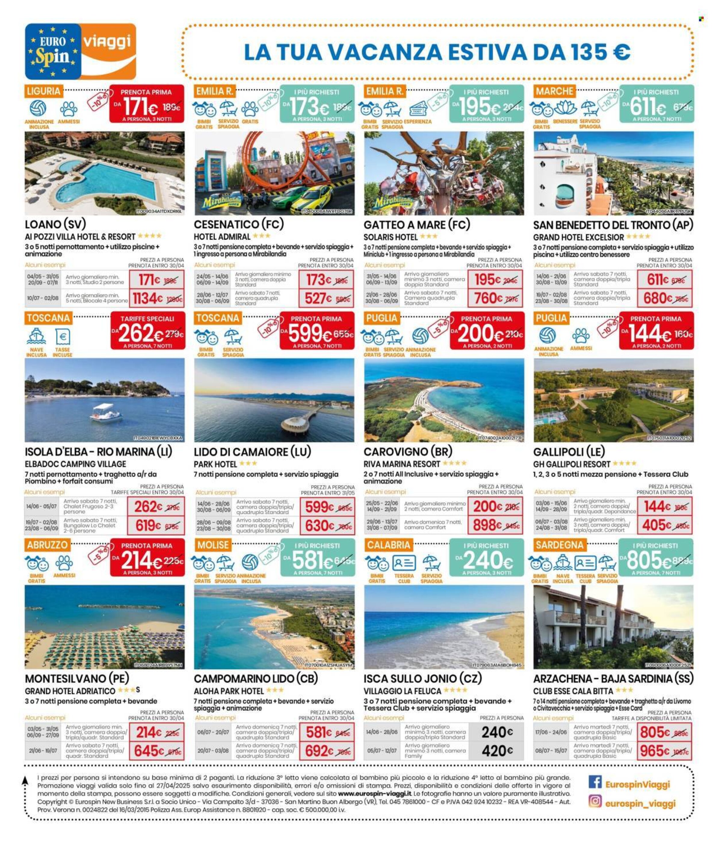 Volantino Eurospin settimana 17 - 22-04-2025